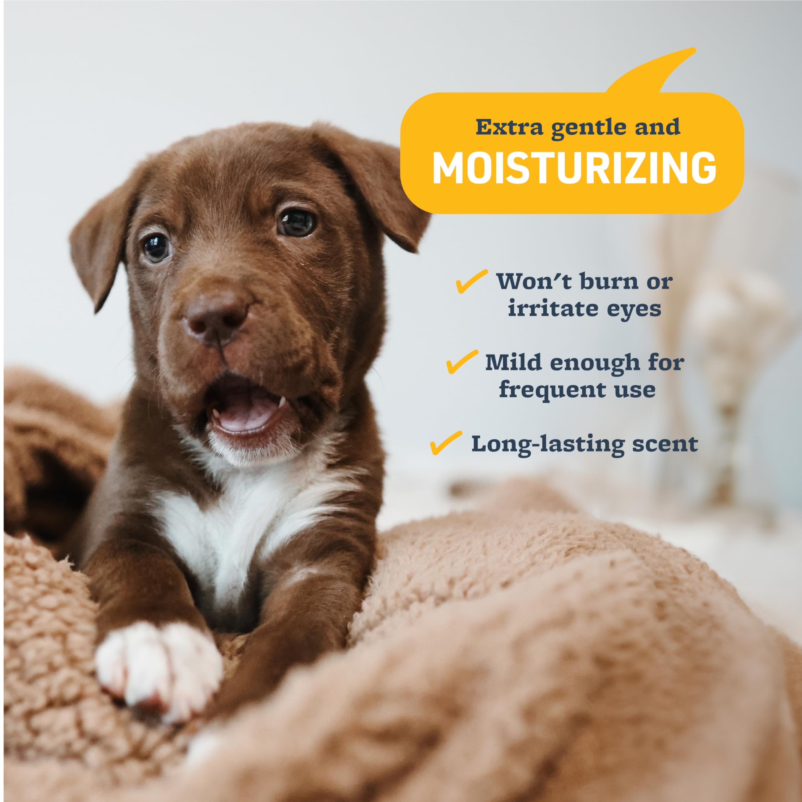 Veterinary Formula Smart Coat Complex Puppy Love Extra Gentle Tearless Shampoo, 128 Fl Oz / 1 Gallon - For Pups Over 6 Weeks - W