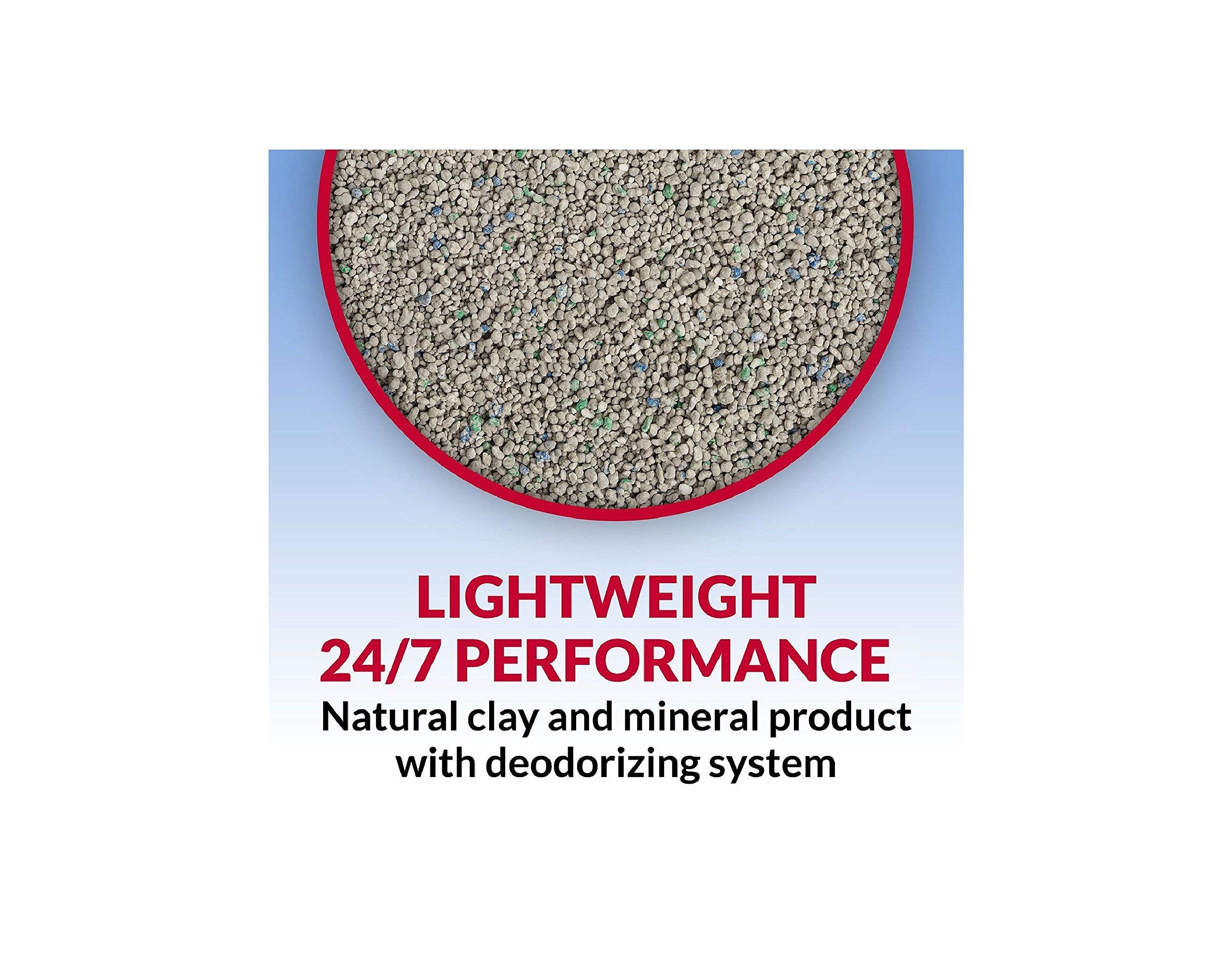 Purina Tidy Cats Light Weight, Low Dust, Clumping Cat Litter, Lightweight 24/7 Performance Multi Cat Litter - 19.5 Lb. Box