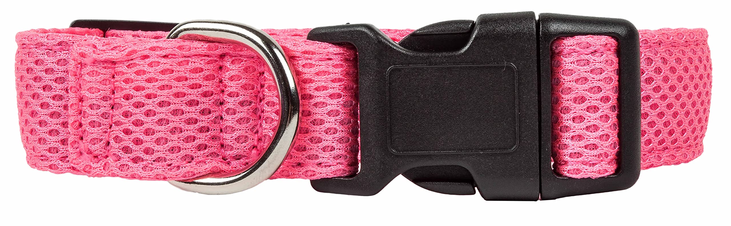 Pet Life 'Aero Mesh' 360 Degree Dual Sided Comfortable And Breathable Adjustable Mesh Dog Collar(D0102H70Hya.)