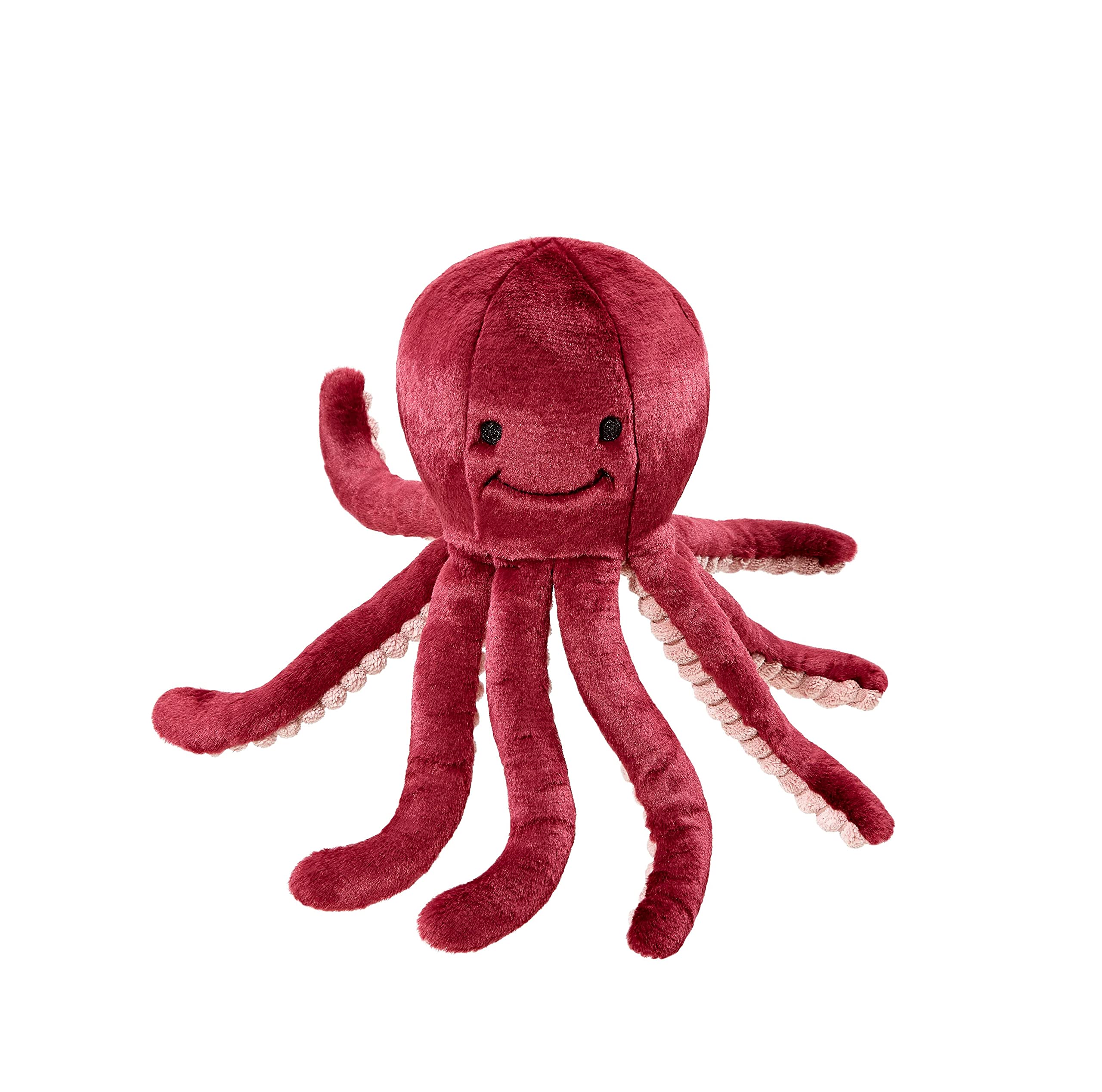 Fluff & Tuff Olympia Octopus Plush Dog Toy, 11 Inch, With Durable Tuffweb Mesh Liner