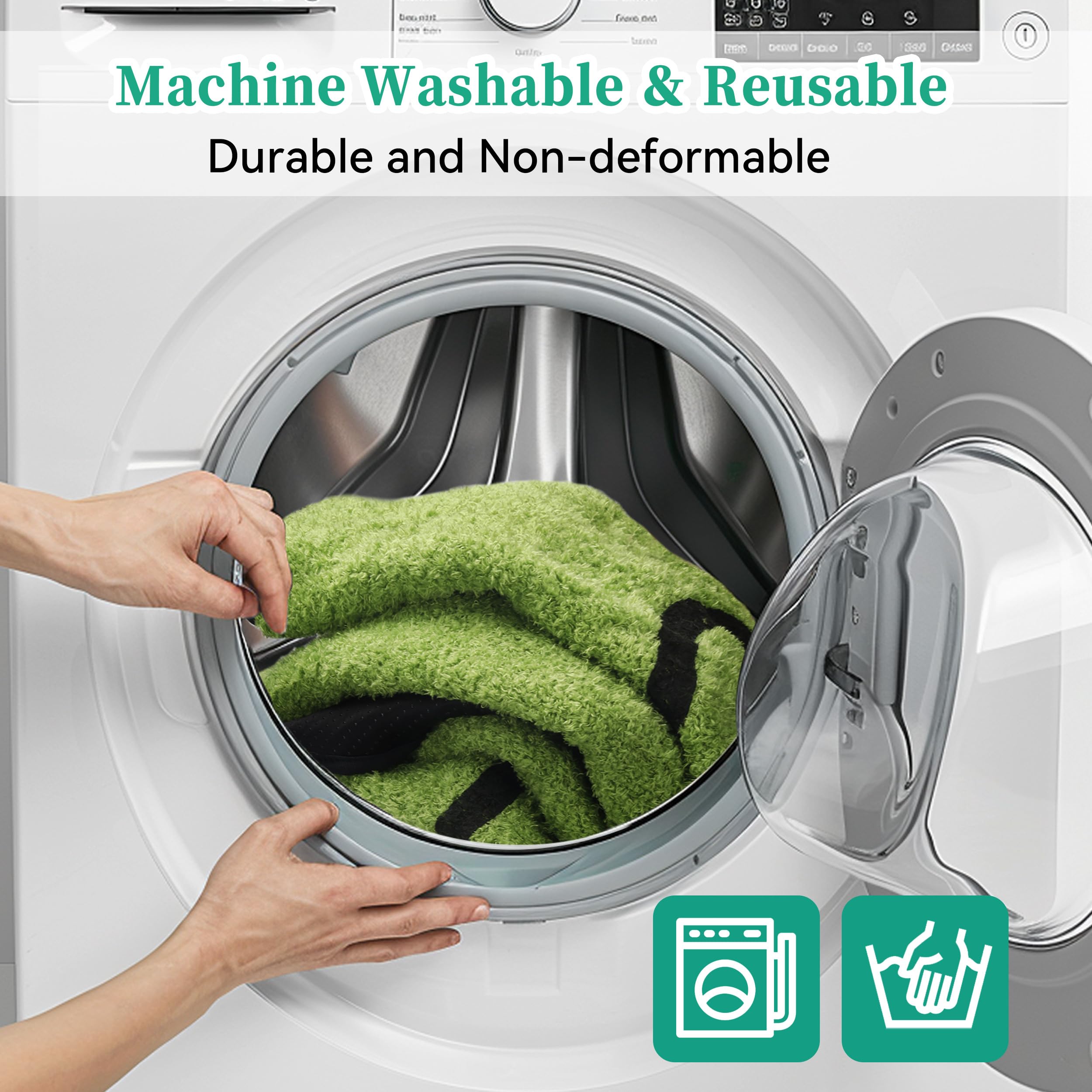 Patiencet Washable Pee Pads For Dogs, 18''X 24'' Super Absorbent Embroidered Reusable Puppy Pads For Pet Training, Housebreaking