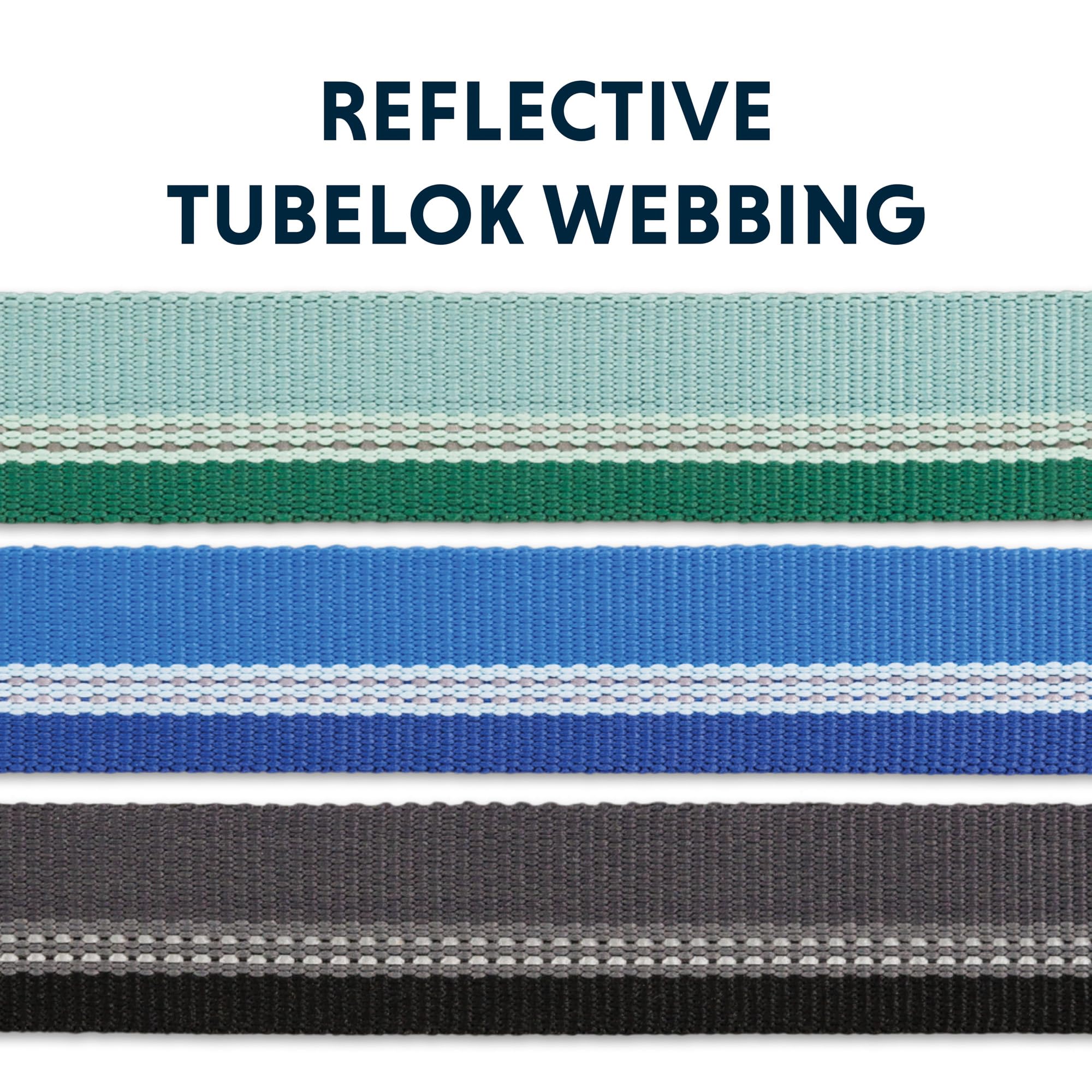 Ruffwear, Web Reaction Dog Collar, Martingale Collar For On-Leash Walking, Blue Pool, 20''-23''