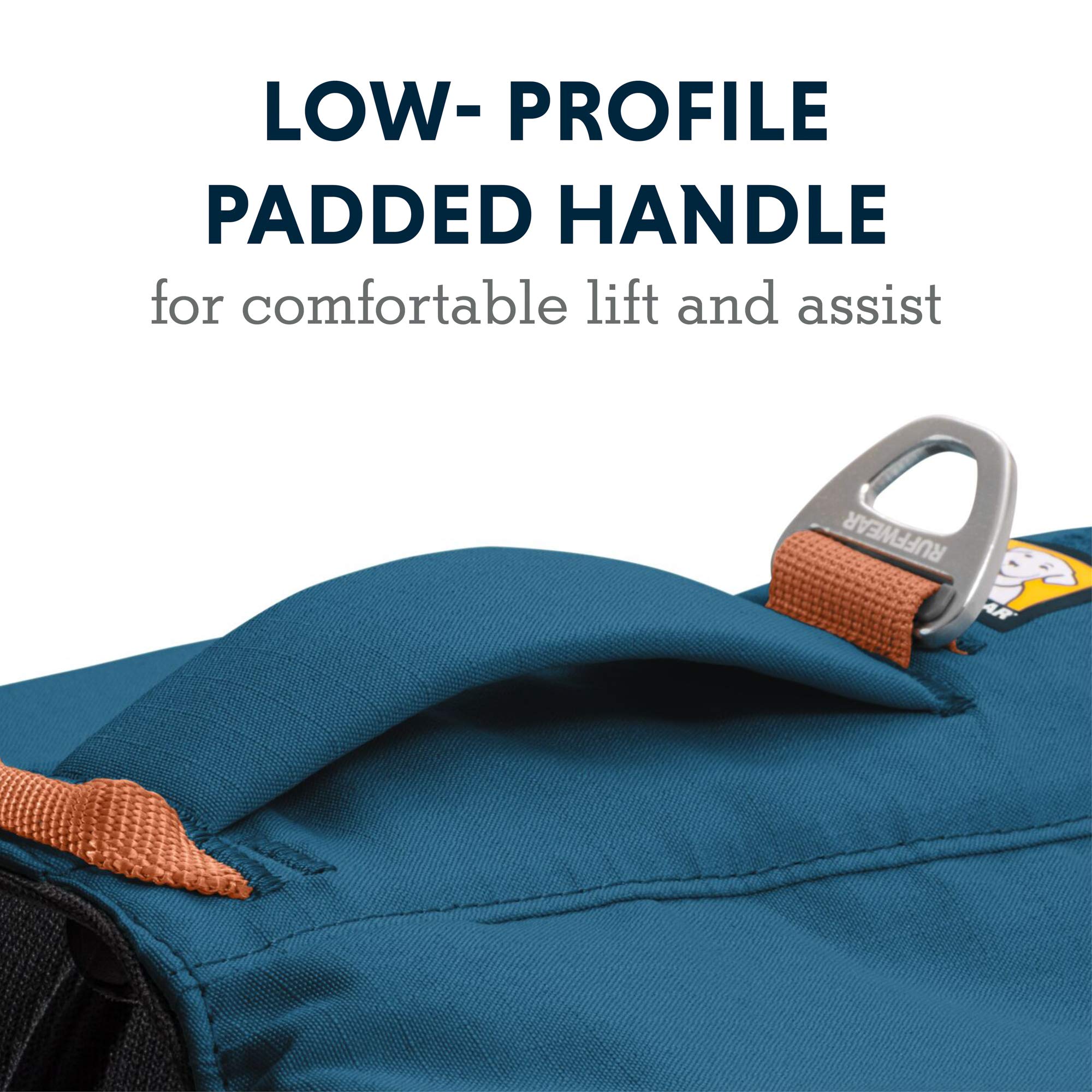 Ruffwear, Front Range Dog Day Pack, Backpack With Handle For Hikes & Day Trips, Blue Moon, Small