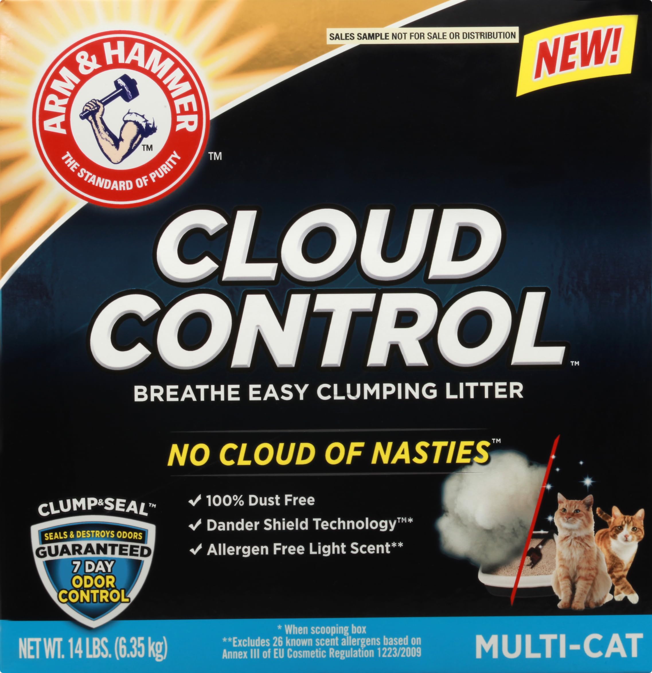 Arm & Hammer 40000183: Litter Cloud Control Multi-Cat-Cat 14 Lbs