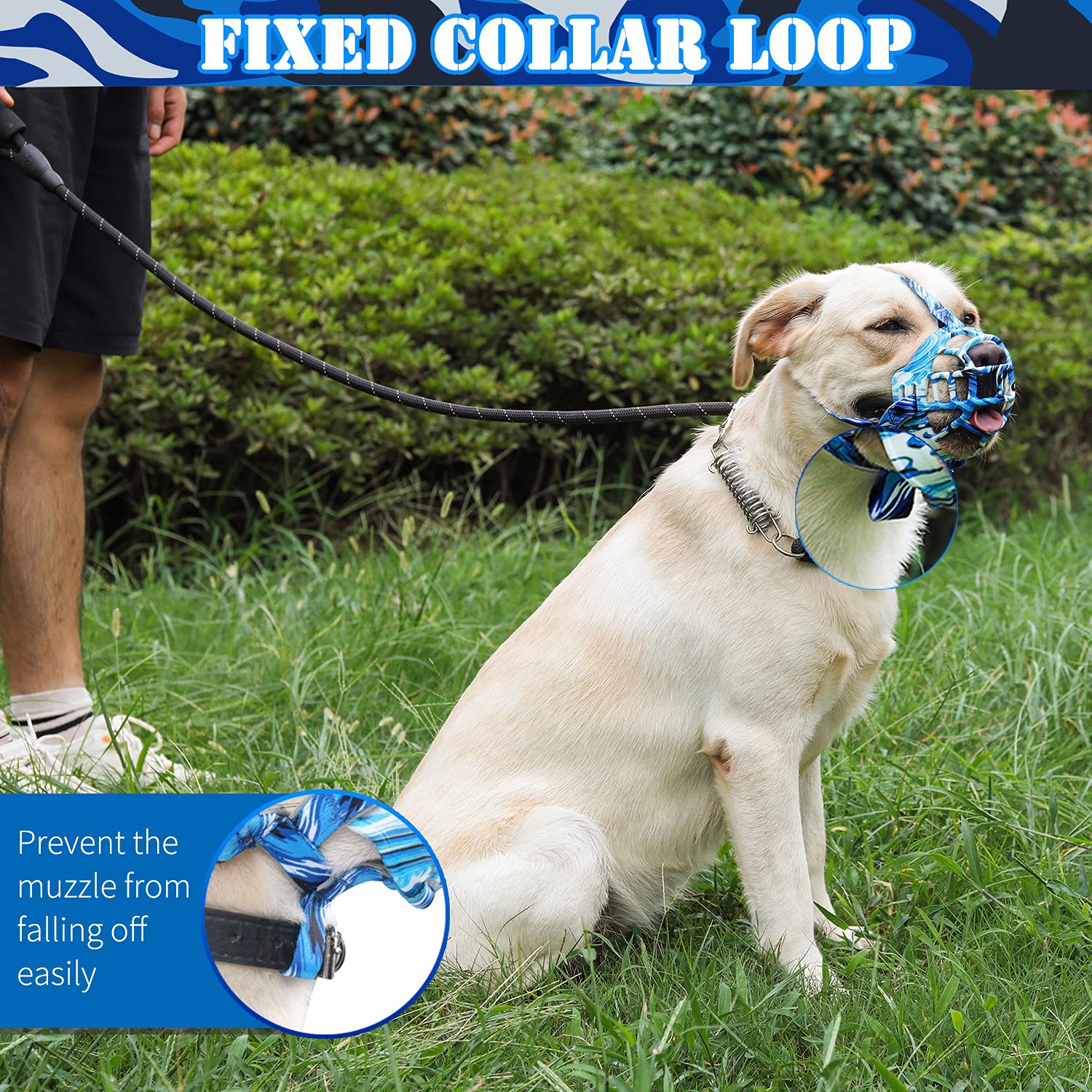 Dog Muzzle, Silicone Basket Muzzle for Small Medium Large Dogs, Soft Cage Muzzle Prevent Biting Chewing, Allow Drinking Panting,
