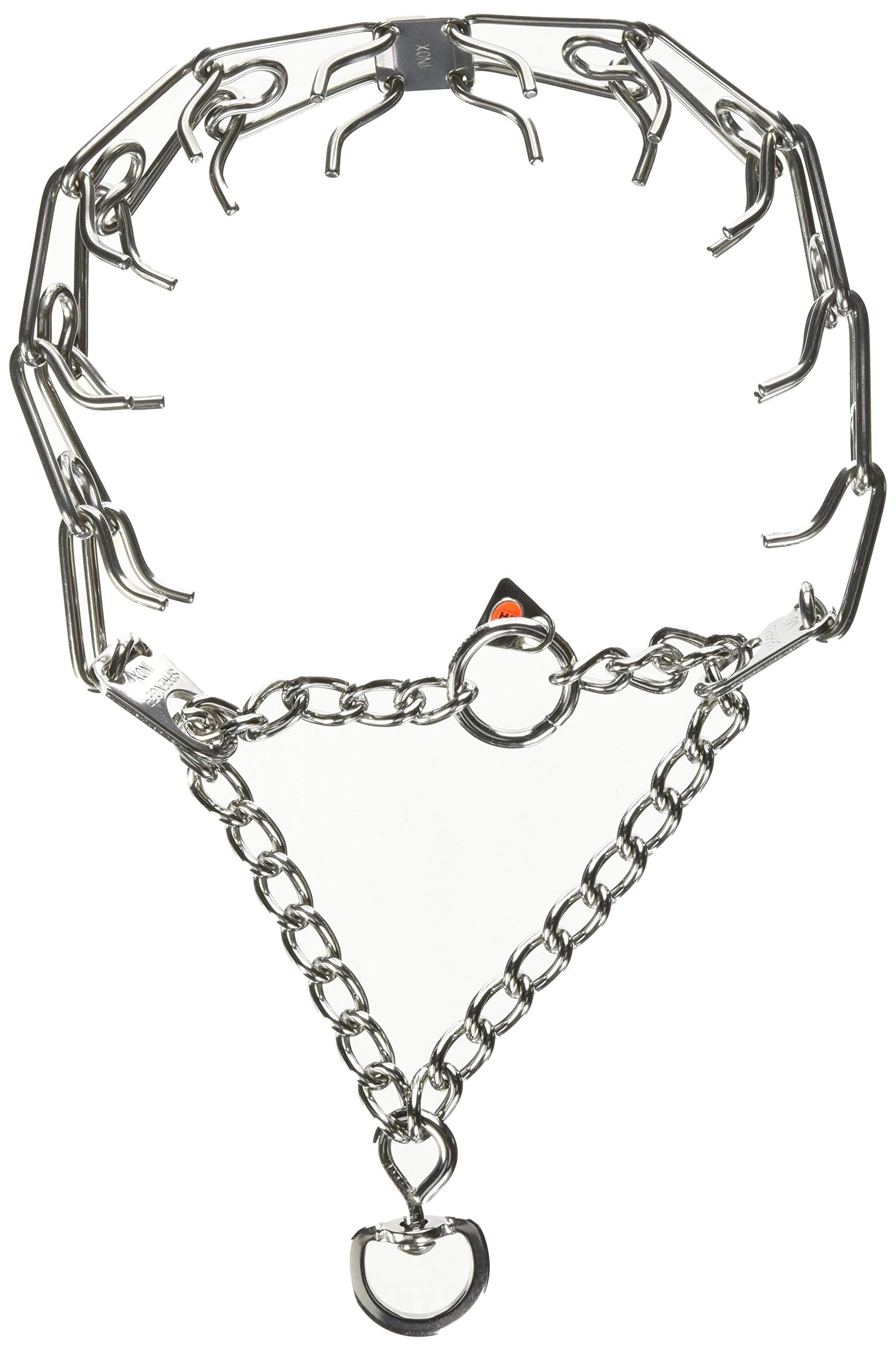 Herm Sprenger Stainless Steel Prong Training Collar with Swivel 23 - Large 3.2mm