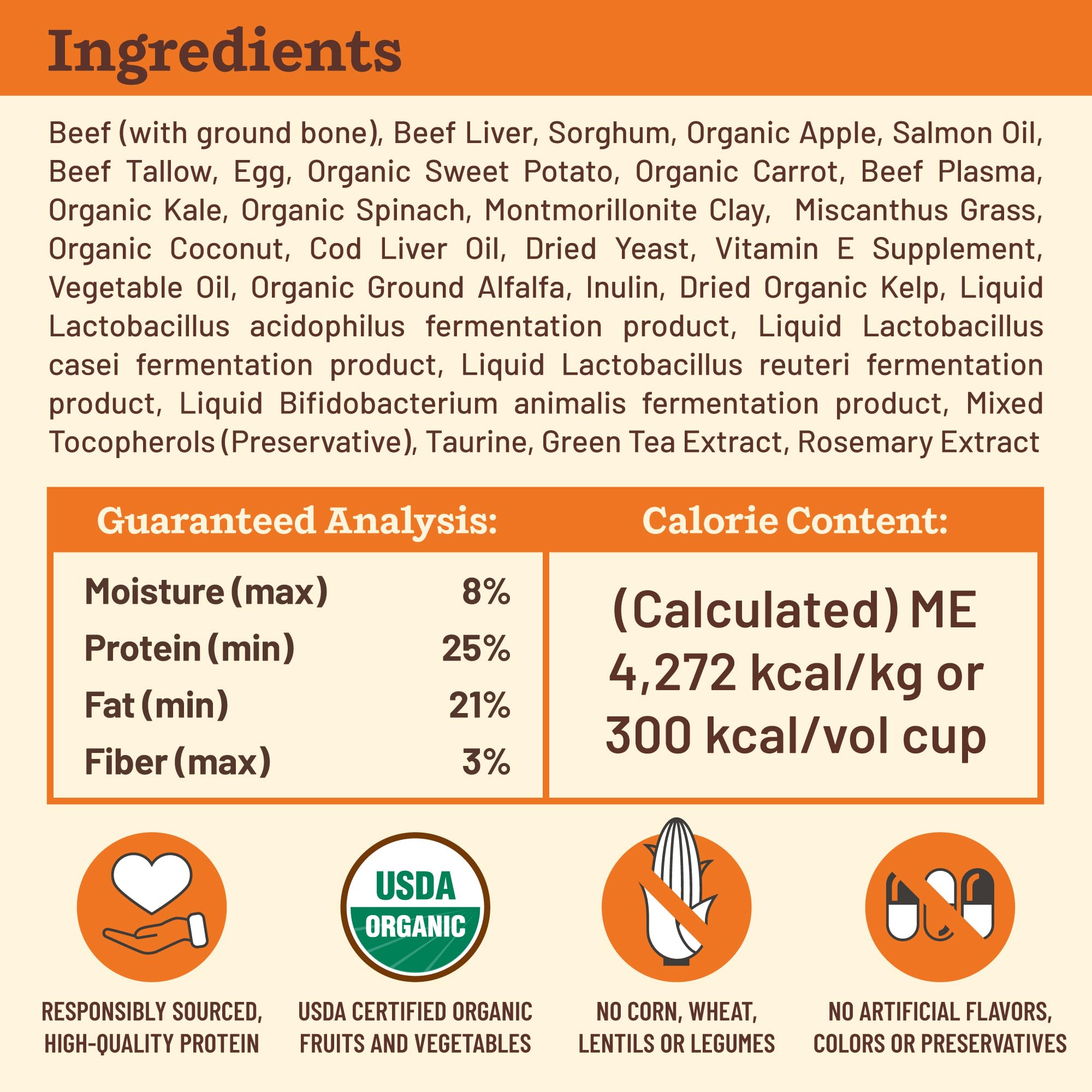 Primal Kibble in The Raw, Freeze Dried Dog Food, Beef, Scoop & Serve, Made with Raw Protein, Whole Ingredient Nutrition, Crafted