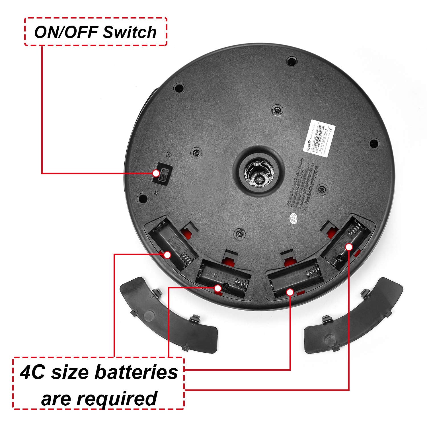 Qpets Af 108 Plus Programmable Automatic Pet Feeder For Dog, Cat & Other Small Pet