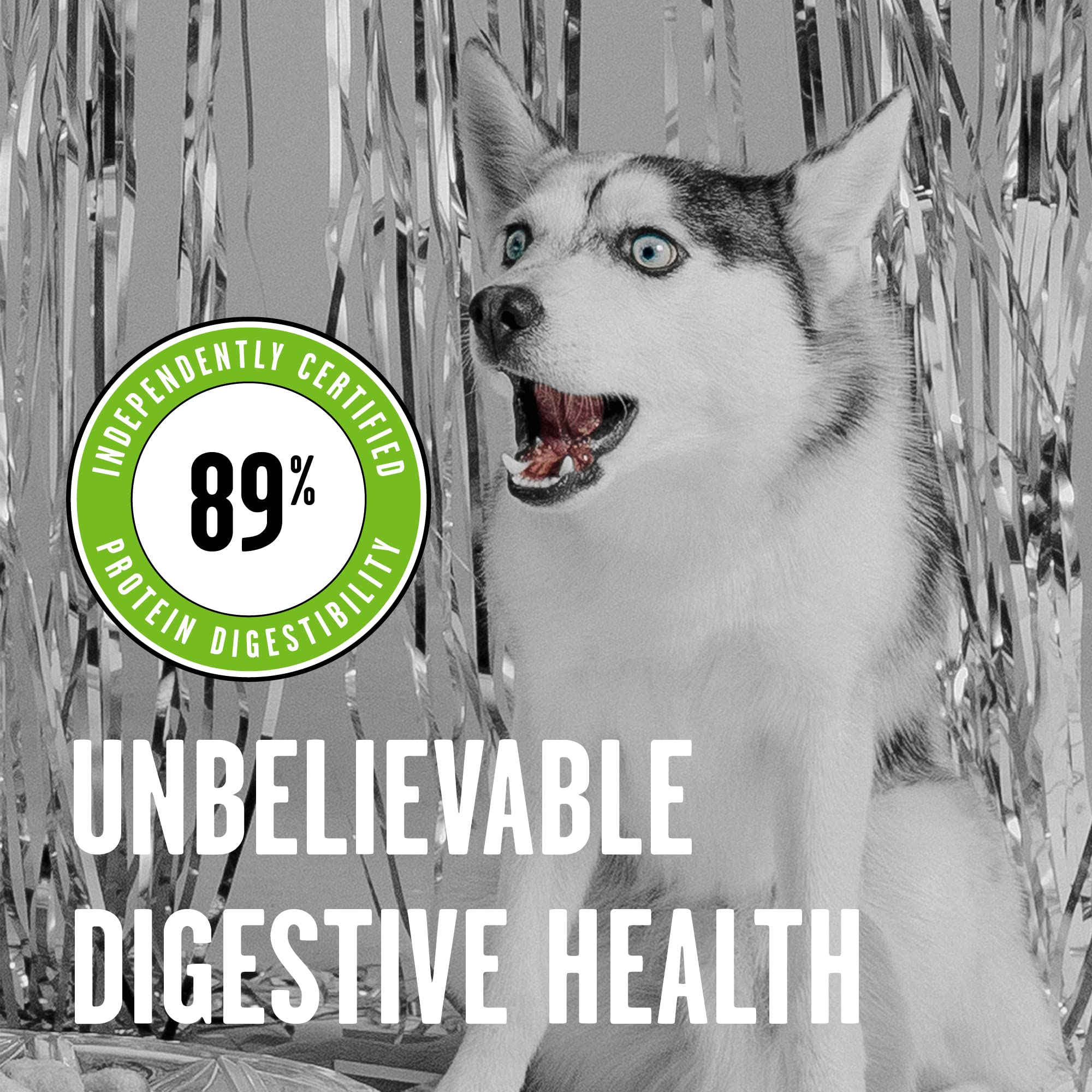 BIXBI Rawbble Dry Dog Food, Pork, 4 lbs - USA Made with Fresh Meat - No Meat Meal & No Corn, Soy or Wheat - Freeze Dried Raw Coa
