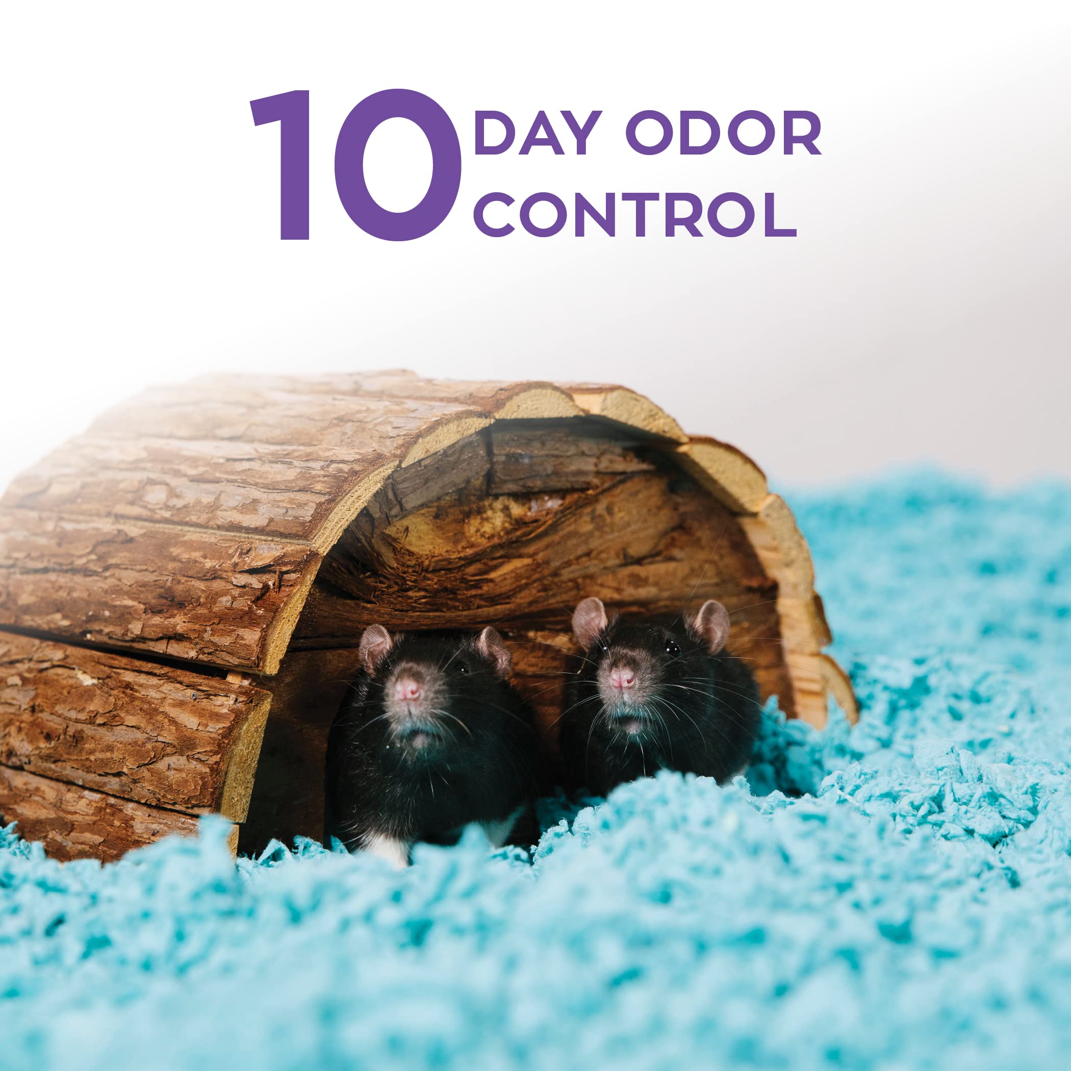 Carefresh 99% Dust-Free Blue Natural Paper Small Pet Bedding With Odor Control, 50 L