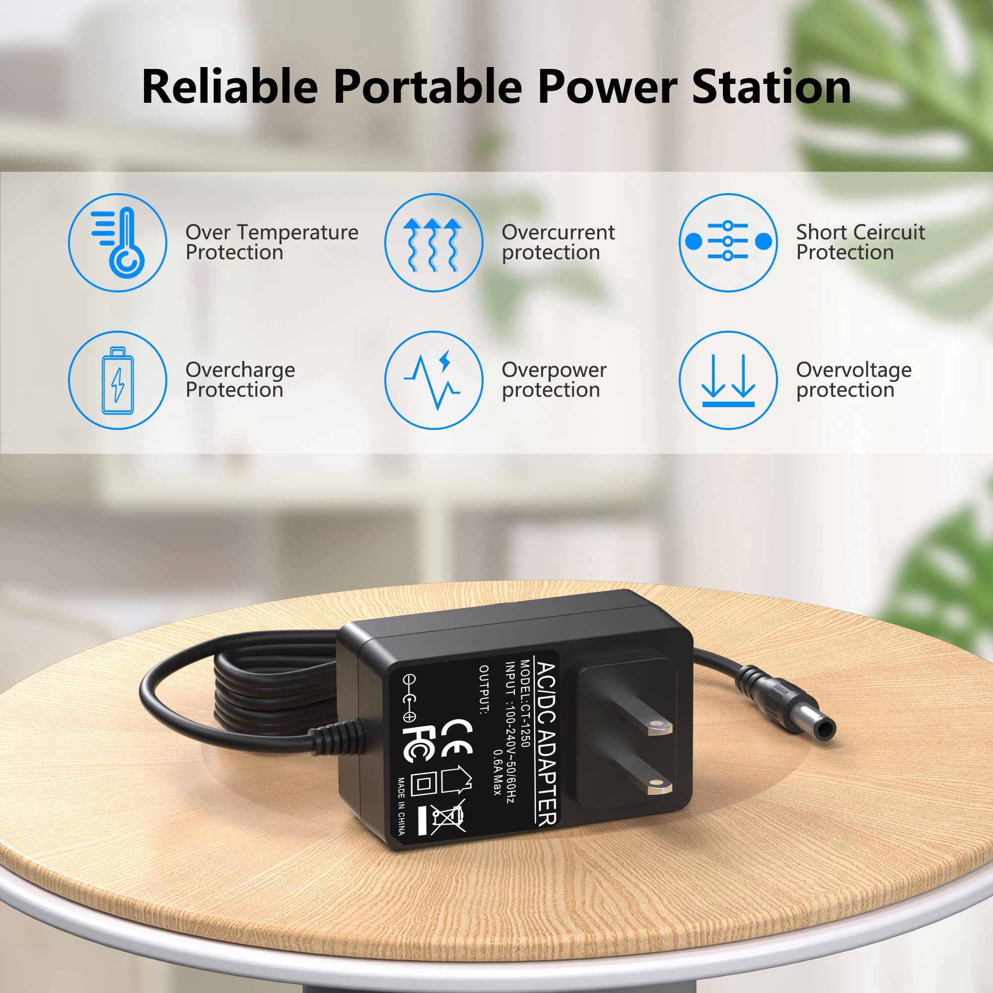 Vhbw Replacement For Petsafe Scoopfree Litter Box Power Cord 10Ft Compatible With Petsafe Automatic Self-Cleaning Rfa-516 Pal00-14243, Pal00-15342, Pal00-14242 Power Adapter