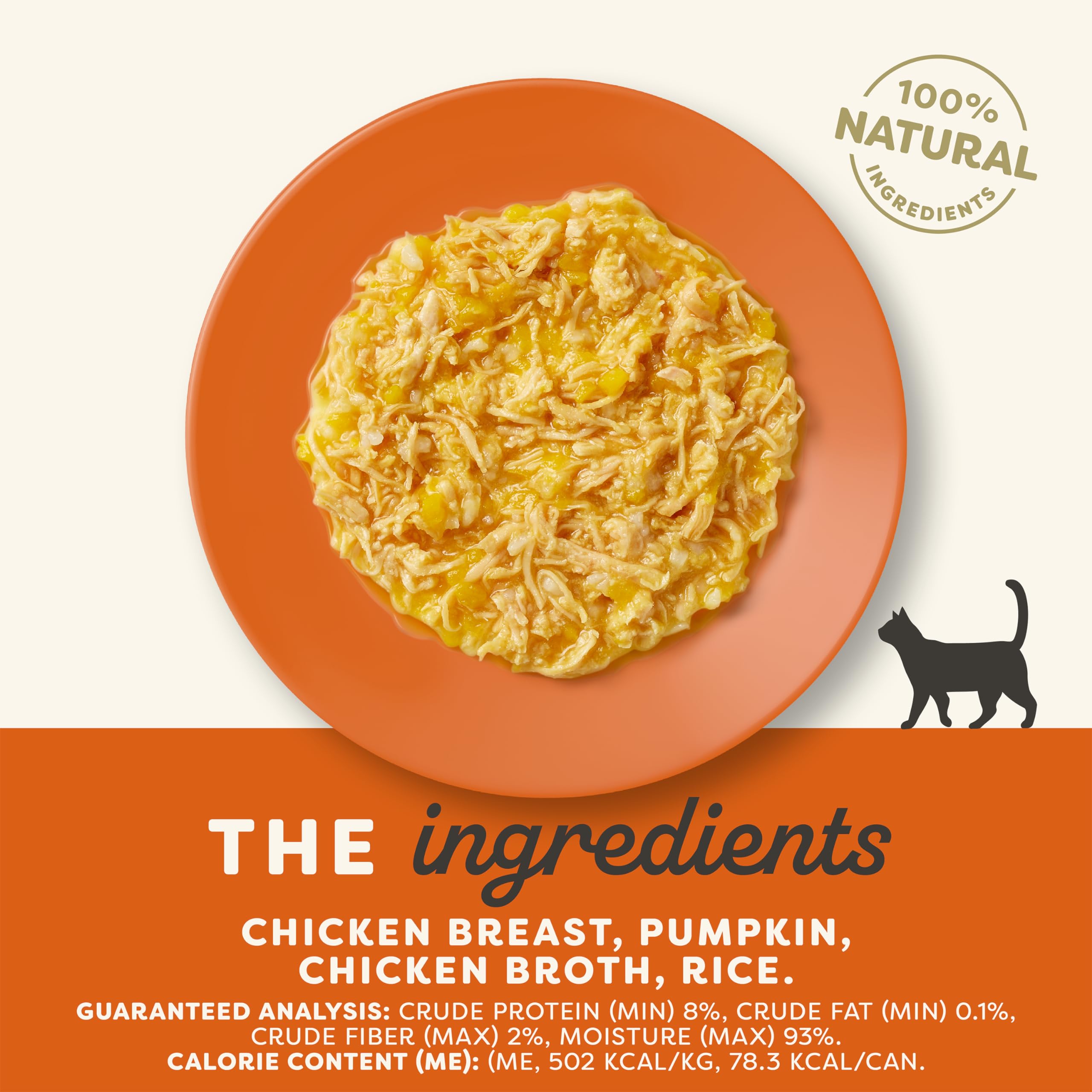 Applaws Natural Wet Cat Food, 24 Count, Limited Ingredient Canned Wet Cat Food, Chicken Breast with Pumpkin in Broth, 5.5oz Cans