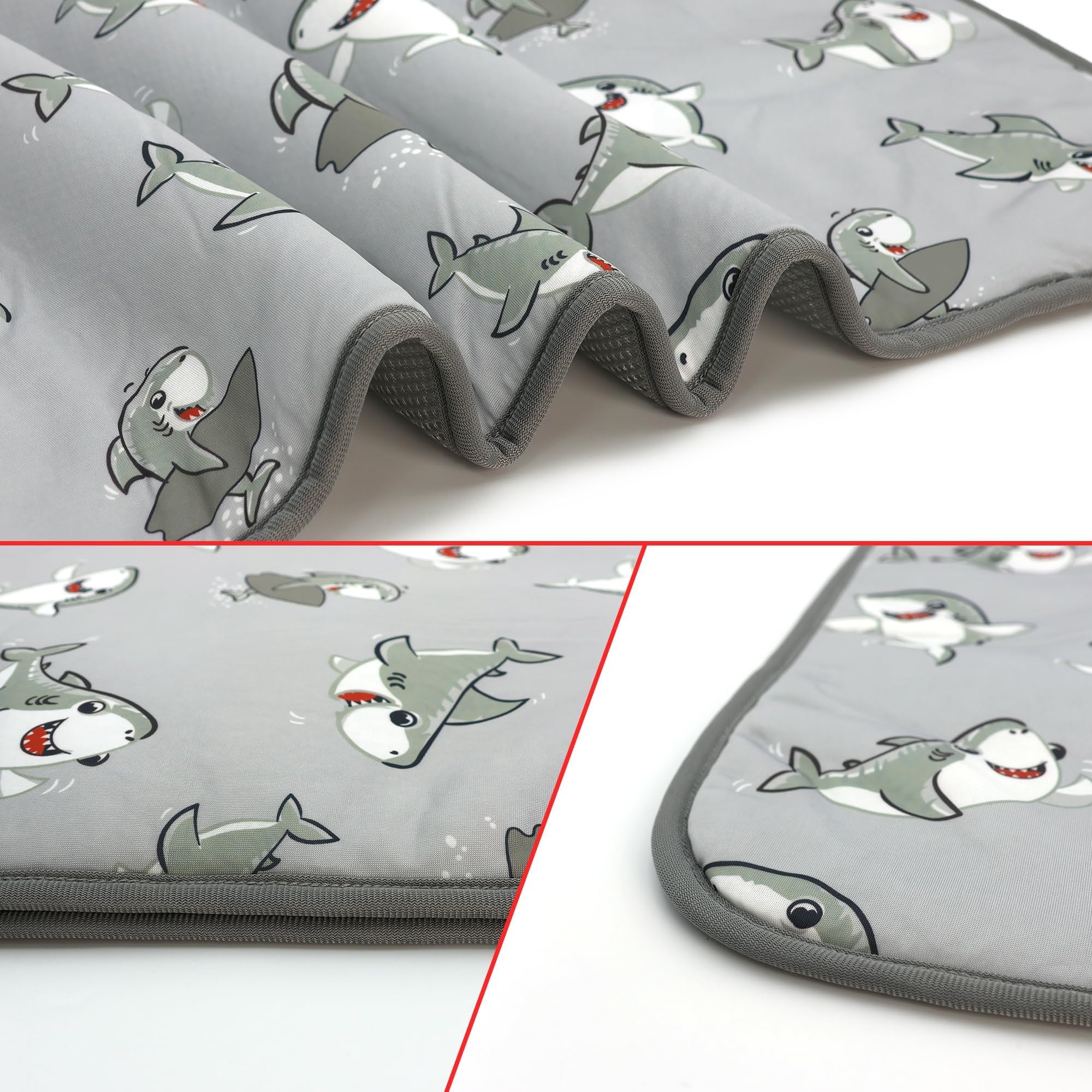 Hotumn Cat Cooling Mat With Free Bandana,Summer Cooling Pad For Small Dog Puppy & Cats, Machine Washable For Indoor Use On Beds,