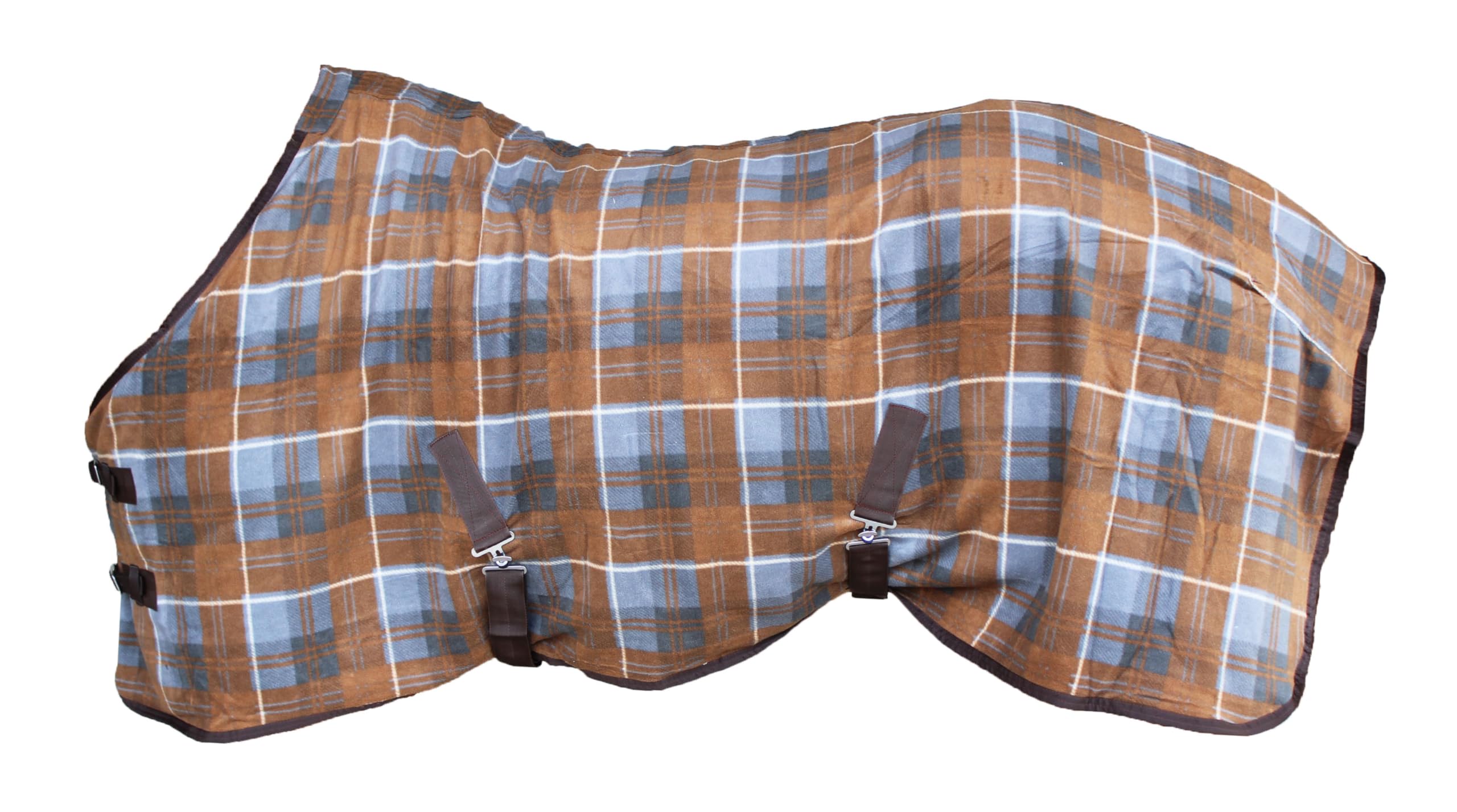 Challenger 66'' Horse Polar Fleece Cooler Exercise Blanket Wicks Moisture Winter Liner 43Ee12