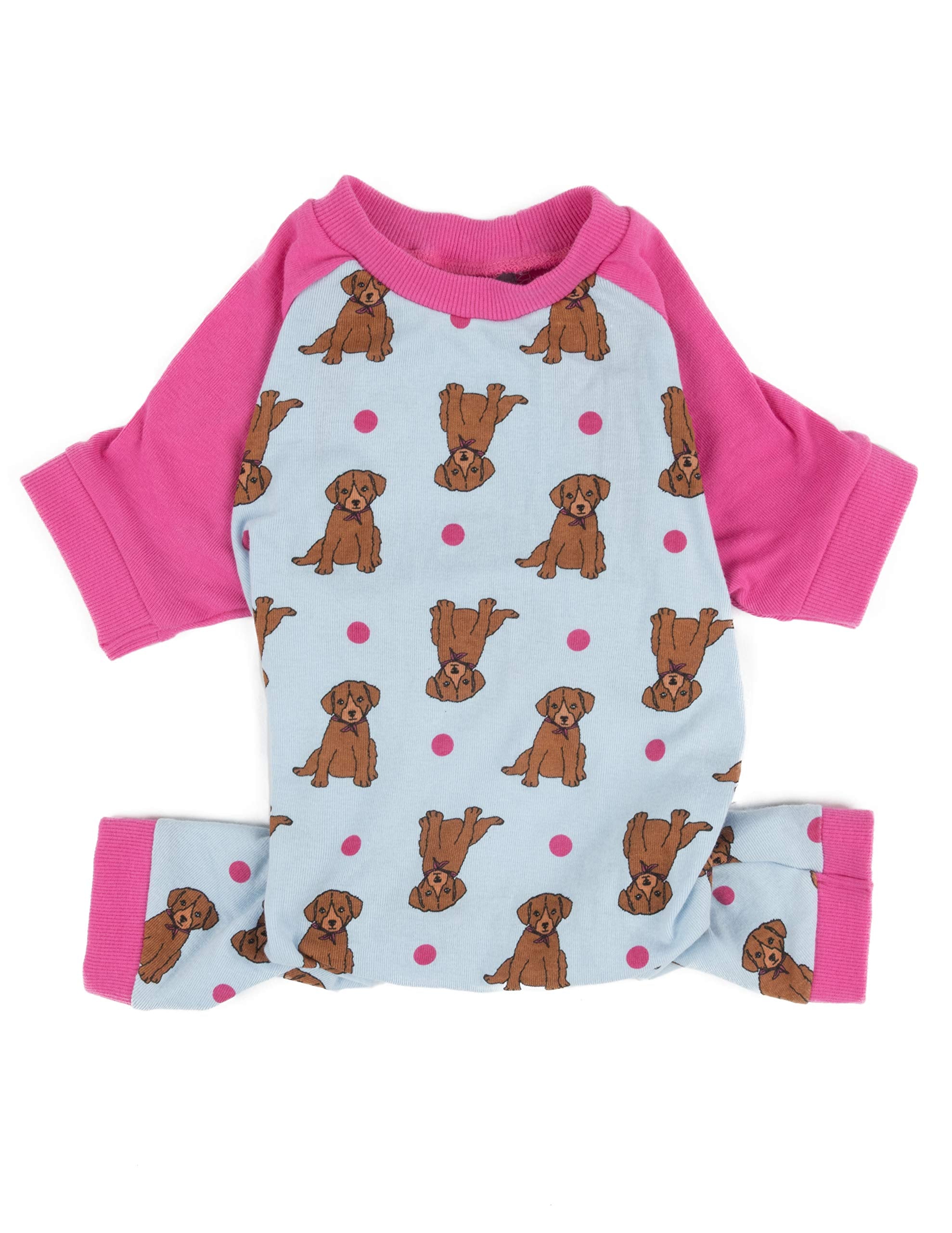 Leveret Matching Dog Pajamas Christmas Pjs 100% Cotton Puppy Size X-Small