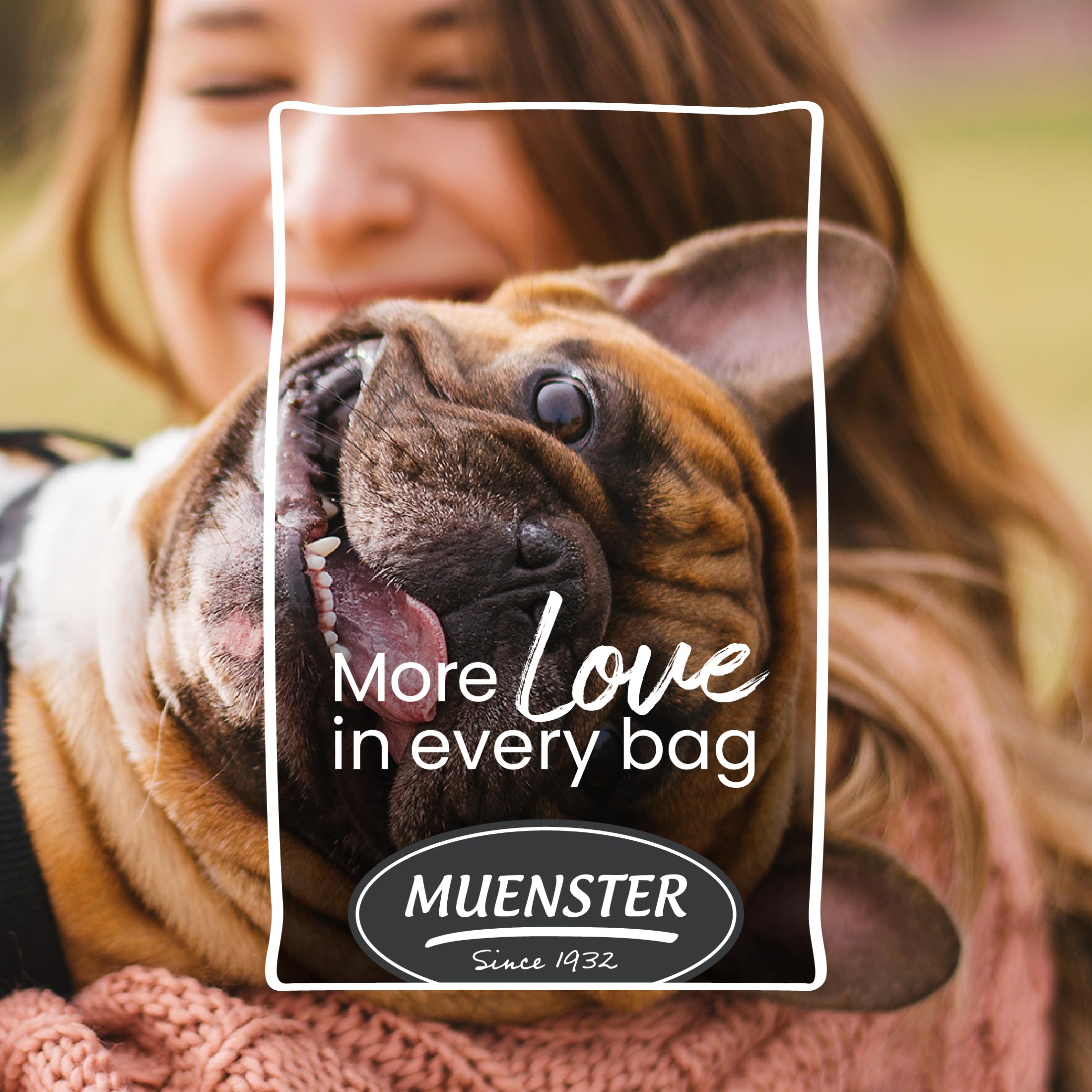 Muenster Perfect Balance Raw Chicken Kibble Mix with Freeze Dried Chicken for Dogs - High Protein, No Corn, Wheat, or Soy - Prob