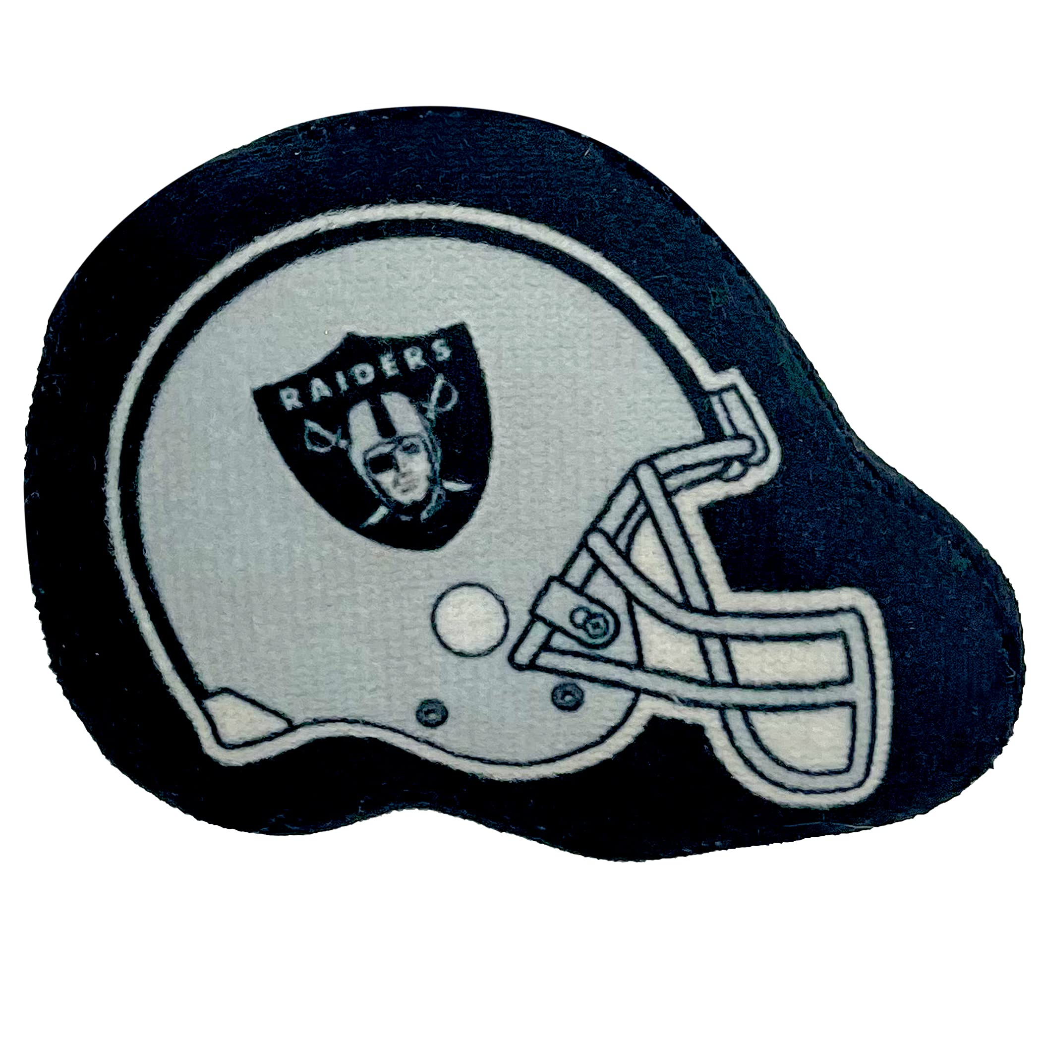 Pets First Plush Cat Toy Set - NFL Las Vegas Raiders, Catnip-filled, Includes Helmet, Football & Beer Bottle, Model OAK-5014
