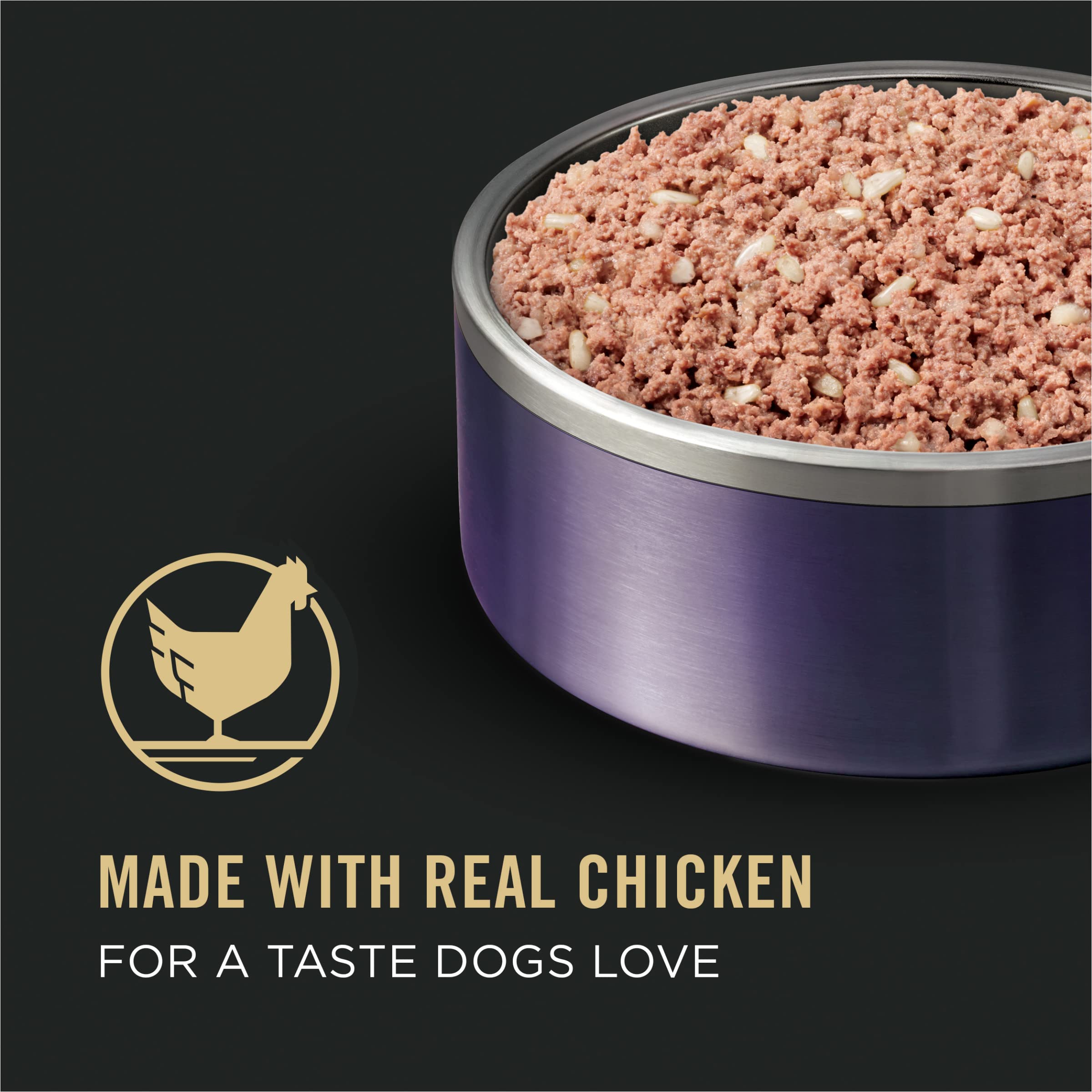 Purina Pro Plan Sport High Protein Puppy Food Chicken and Rice Entree Wet Formula - (Pack of 12) 13 oz. Cans