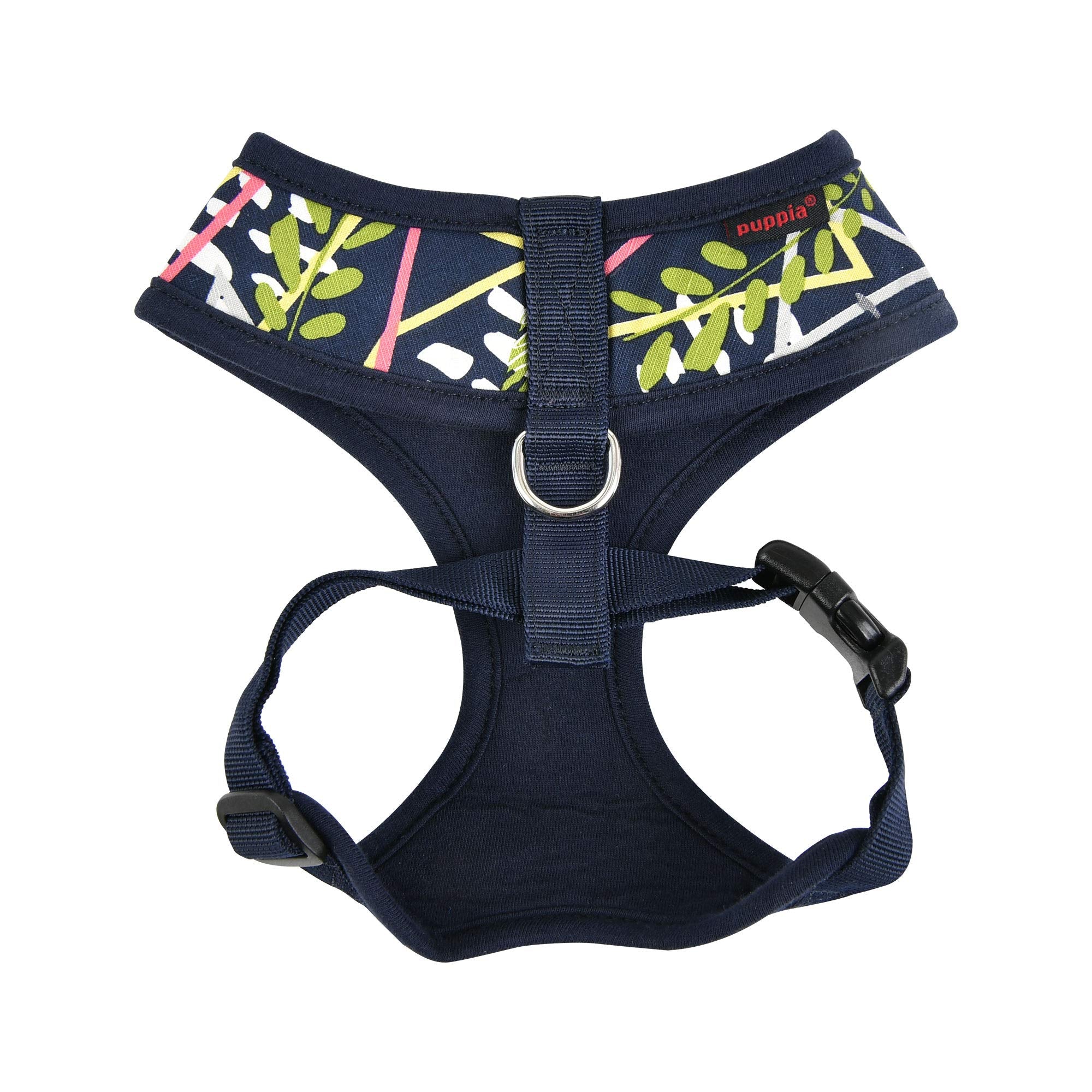 Puppia Botanical Harness A - Navy - M