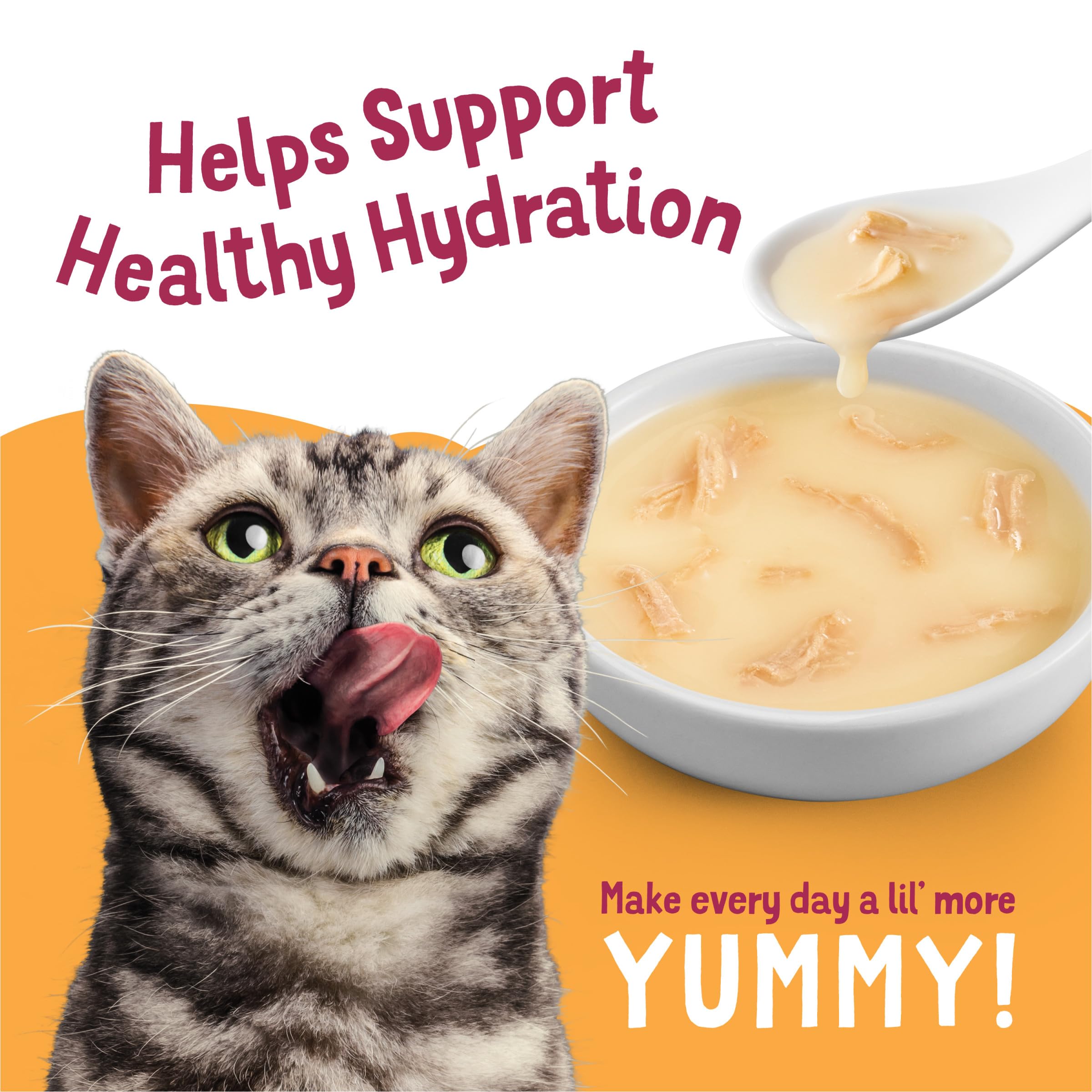Purina Friskies Poultry Faves Broth and Gravy Cat Food Complements Variety Pack - 8 ct. Box