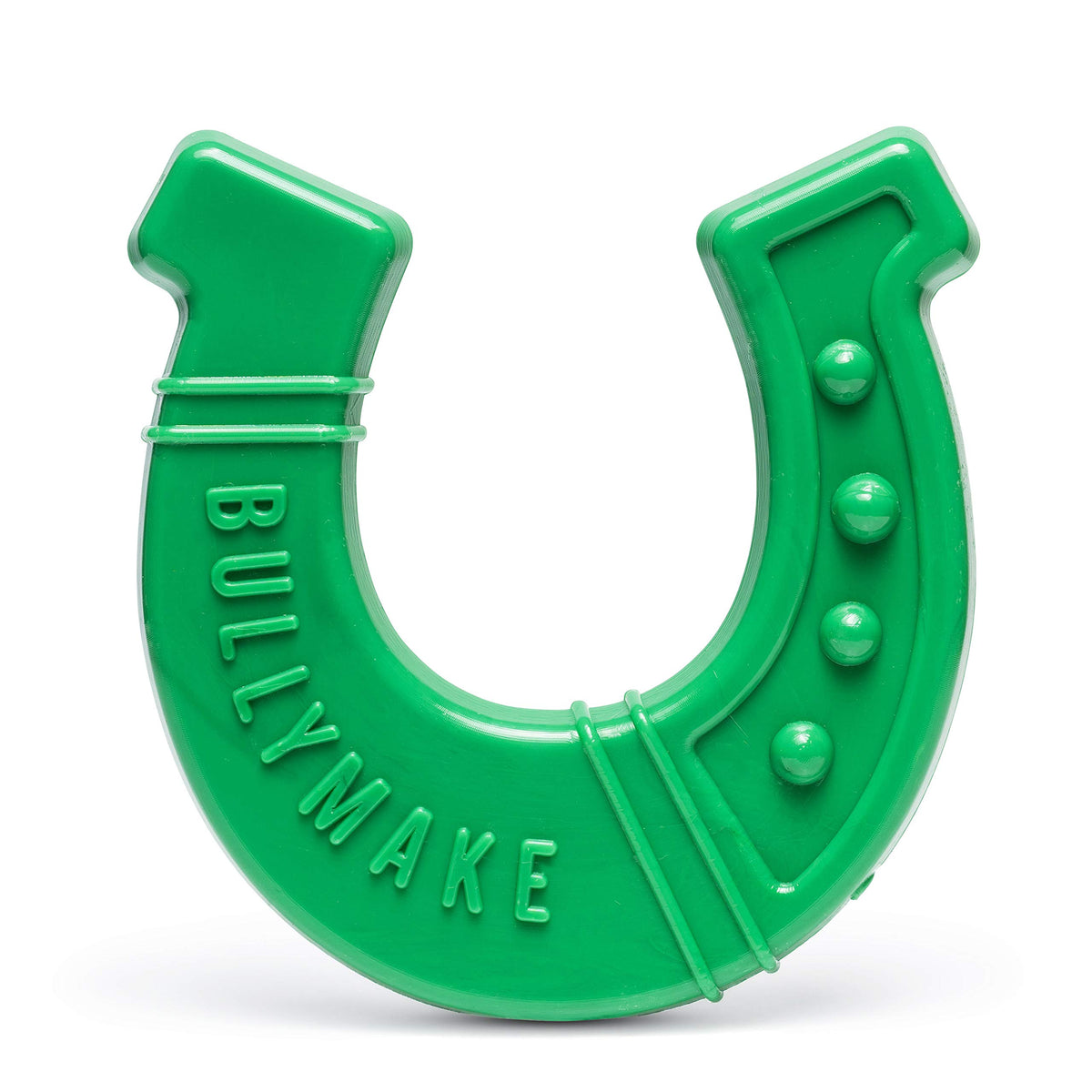 Bullymake Horseshoe Nylon Dog Toy, For Tough Chewers, Made In Usa