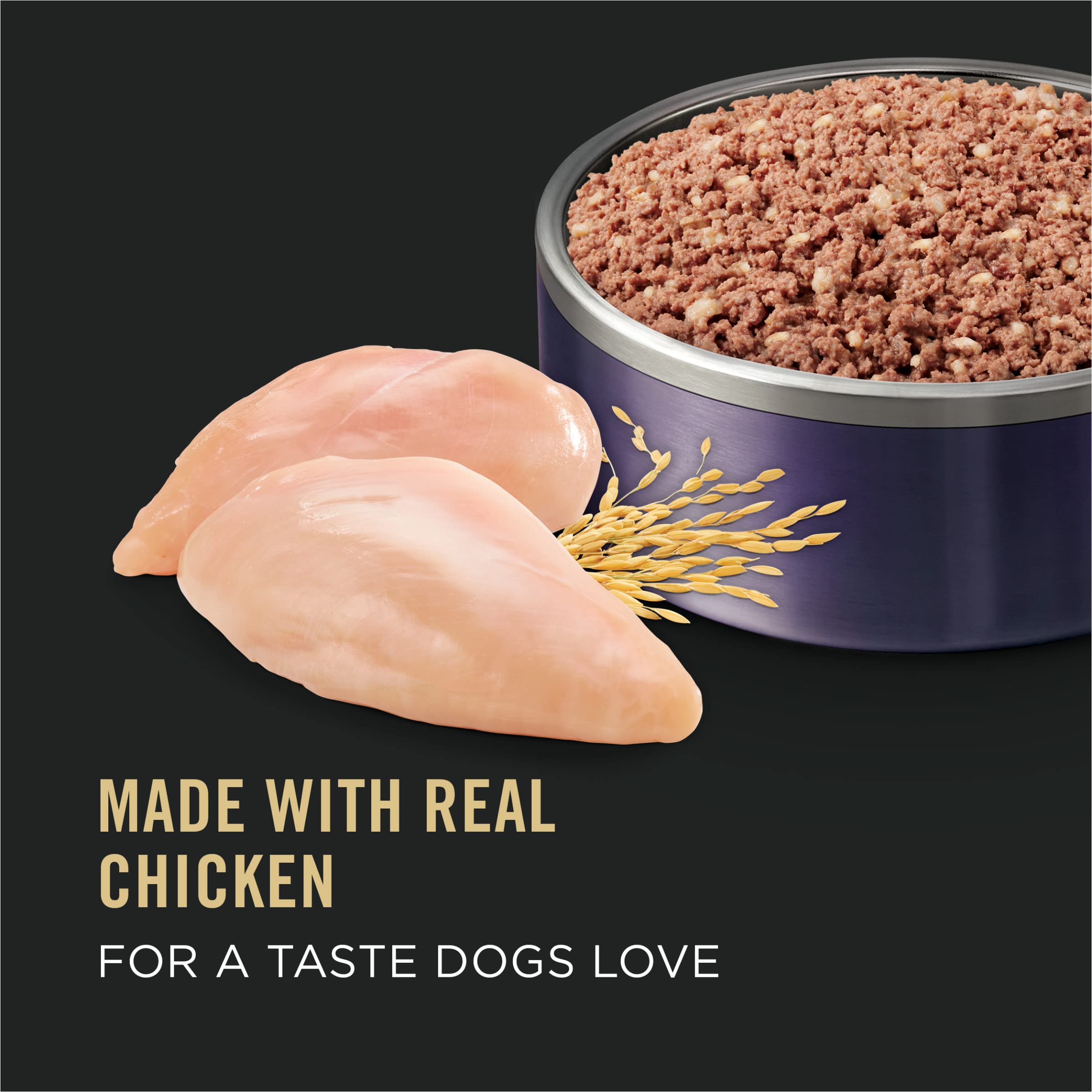 Purina Pro Plan Sport High Protein Wet Dog Food Chicken and Rice Entree - (Pack of 12) 13 oz. Cans