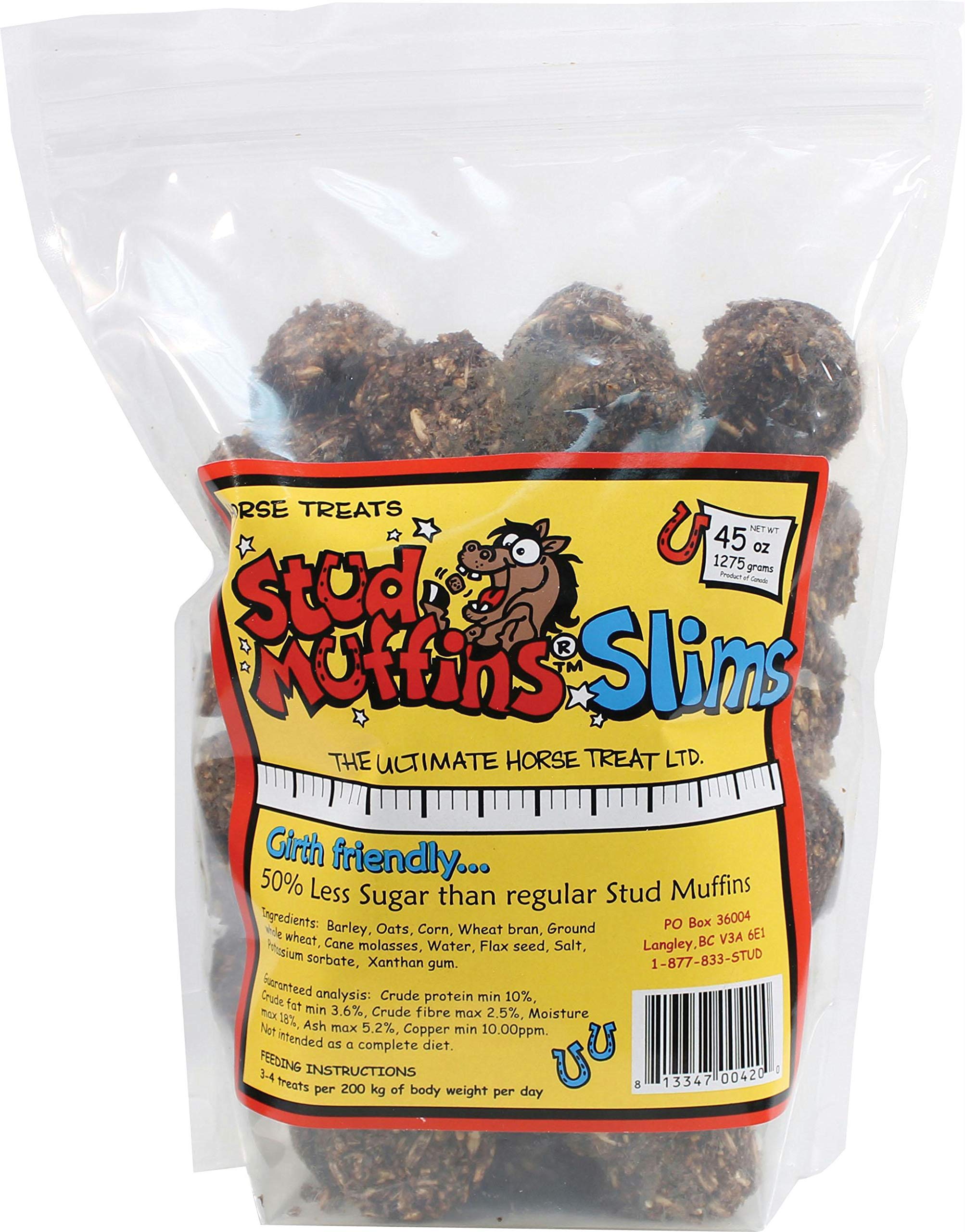 Stud Muffins S1050 Slims Horse Treat, 45 Oz
