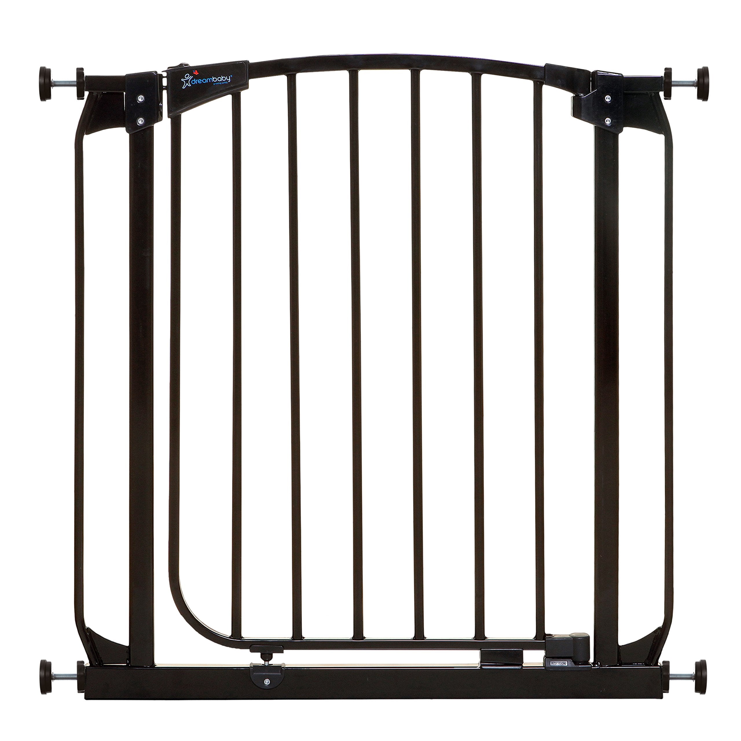 Dreambaby Chelsea Auto-Close Security Baby Safety Gate-Black - Model F160B