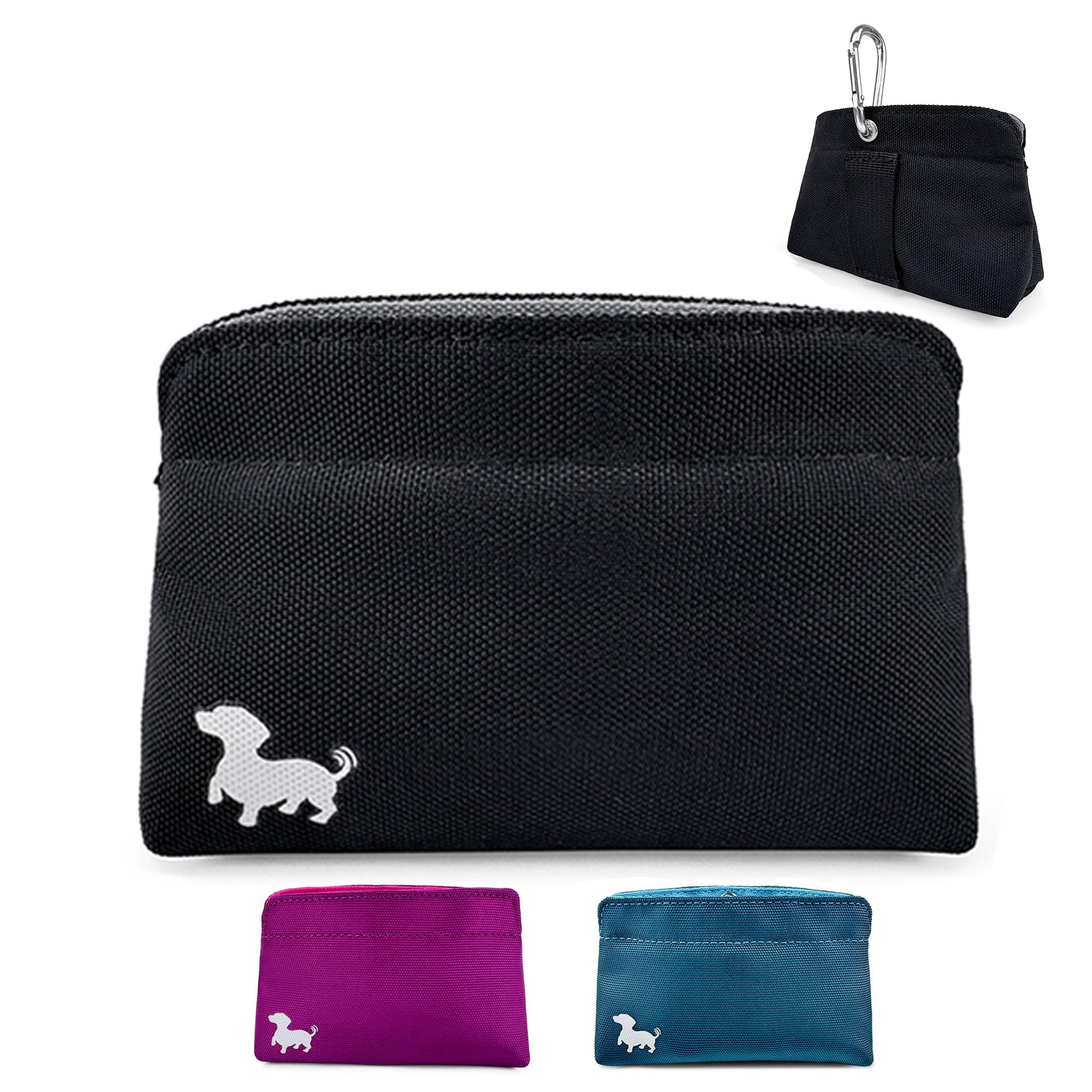 Swaggly Pocket Sized Dog Treat Pouch - Treat Pouches for Pet Training - Medium Dog Treat Pouch with Magnetic Closure - Dog Walki
