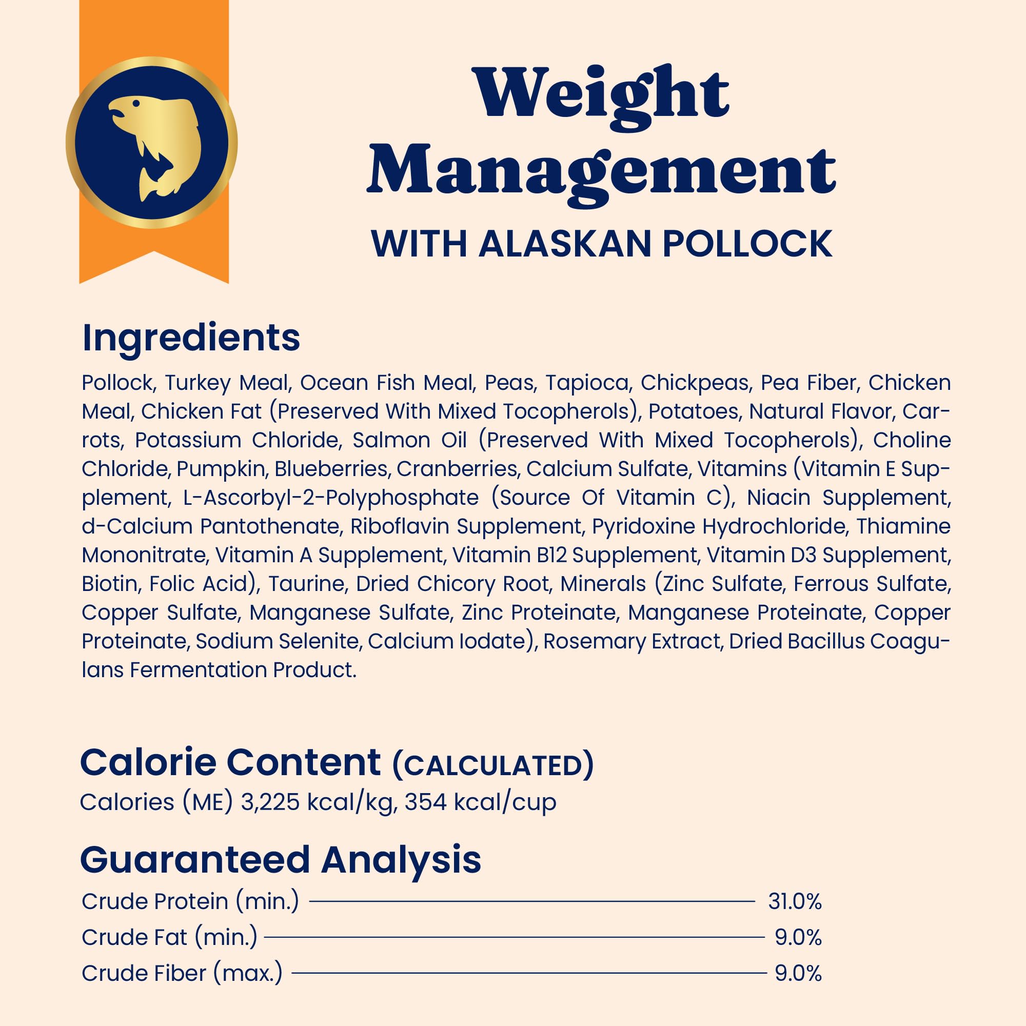 Solid Gold Weight Management Cat Food for Adults - Grain Free & Gluten Free Dry Cat Food Indoor & Outdoor Recipe for Healthy Wei