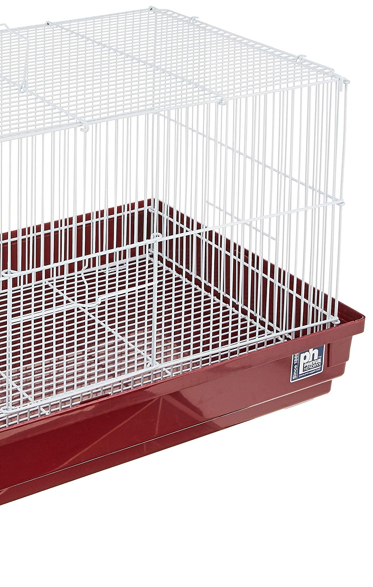 Prevue Hendryx SP2060R Deluxe Hamster and Gerbil Cage, Bordeaux Red,Small
