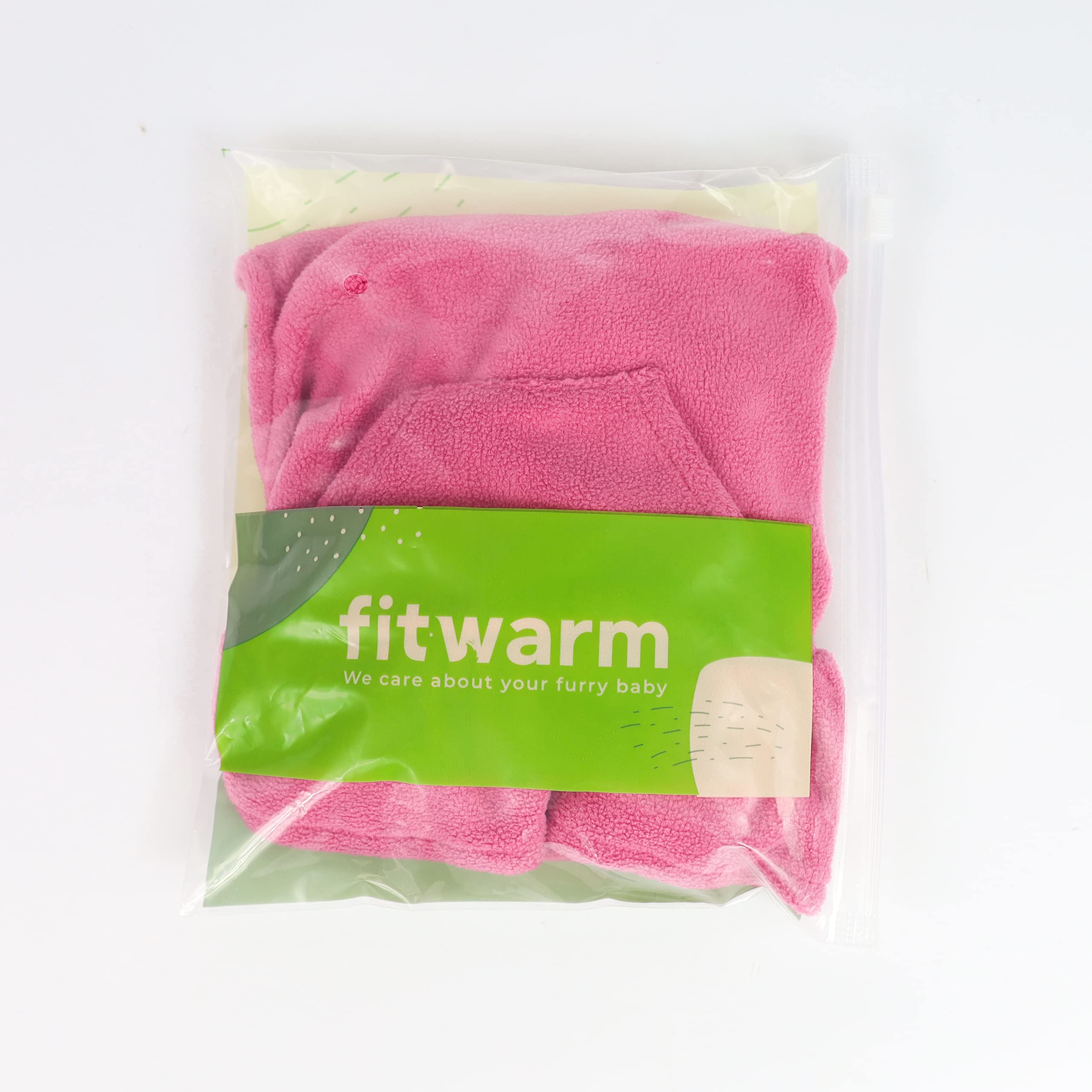 Fitwarm Soft Fleece Girl Dog Hoodie Dress Puppy Hooded Coat Thermal Outfit Doggie Vest Sweater Pet Winter Clothes Cat Jackets Pi