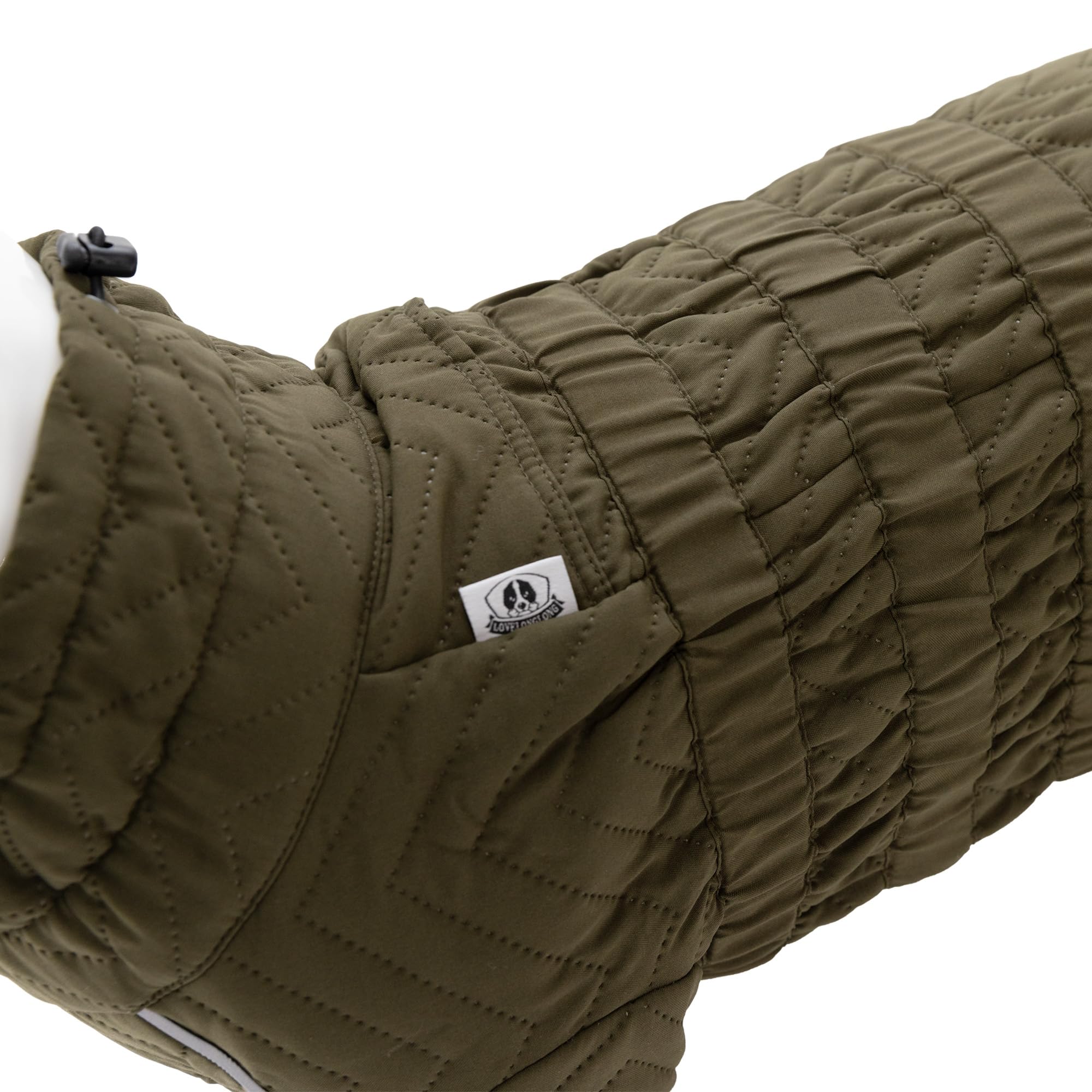 Lovelonglong Warm Dog Coat Double Layers Vest, 4 Legs Covered Windproof Waterproof Reflective Outdoor Skating Costume For Corgis