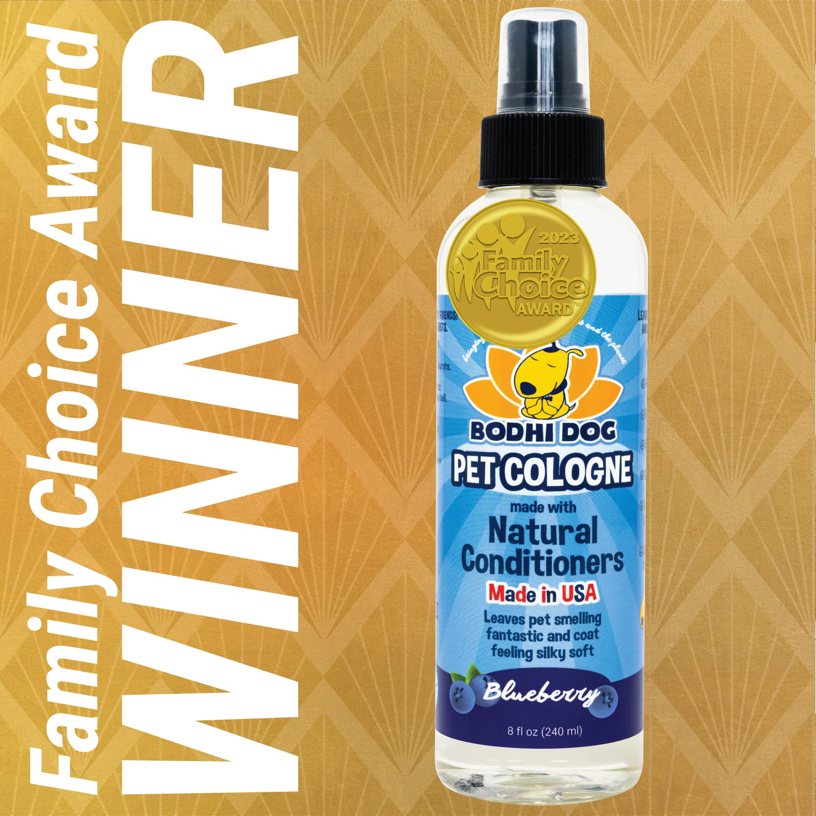 Bodhi Dog Natural Dog Cologne | Premium Scented Deodorizing Body Spray For Dogs & Cats | Neutralizes Strong Odors | Dog Perfume