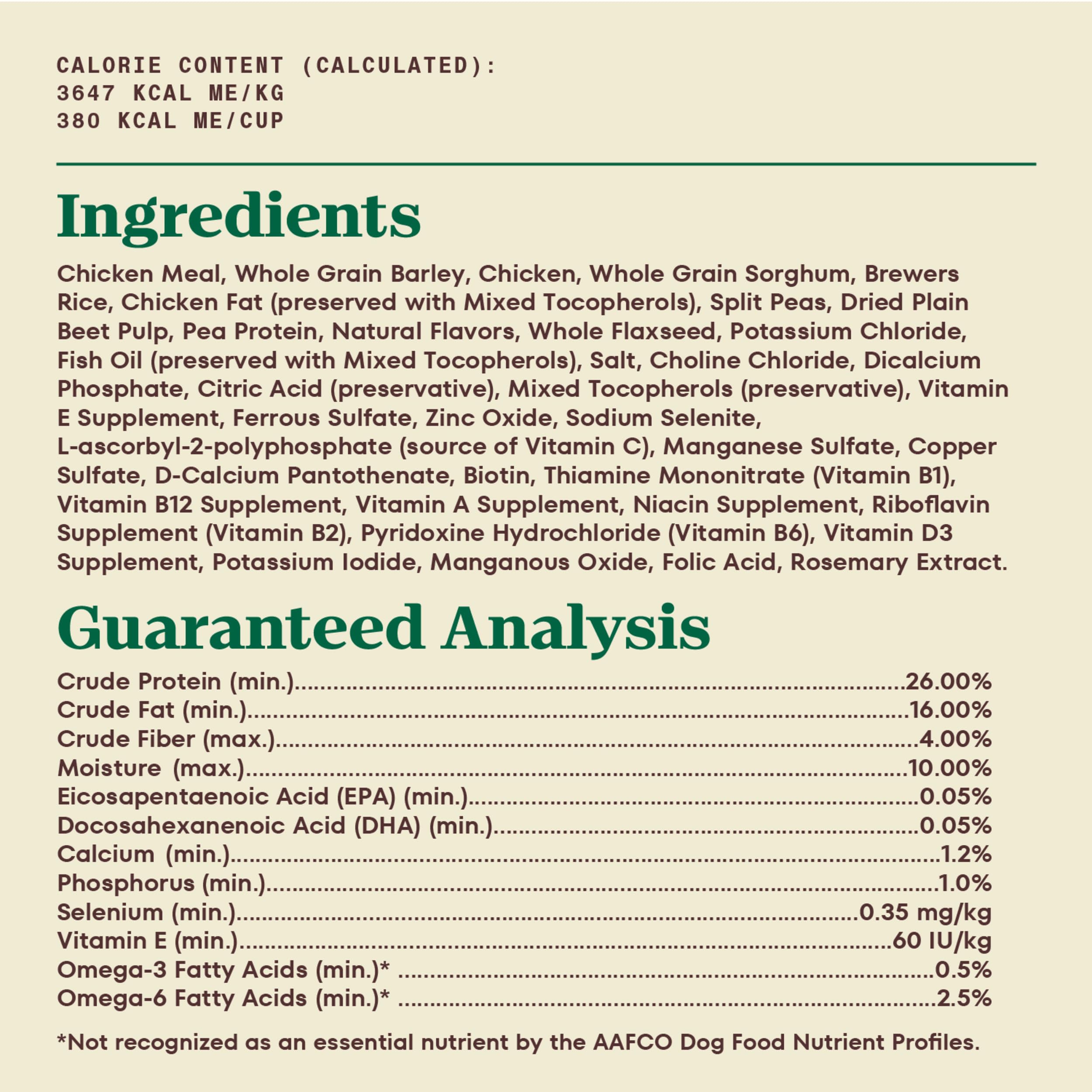 Nutro Max Puppy Dry Dog Food with Farm-Raised Chicken, 12 lb. Bag