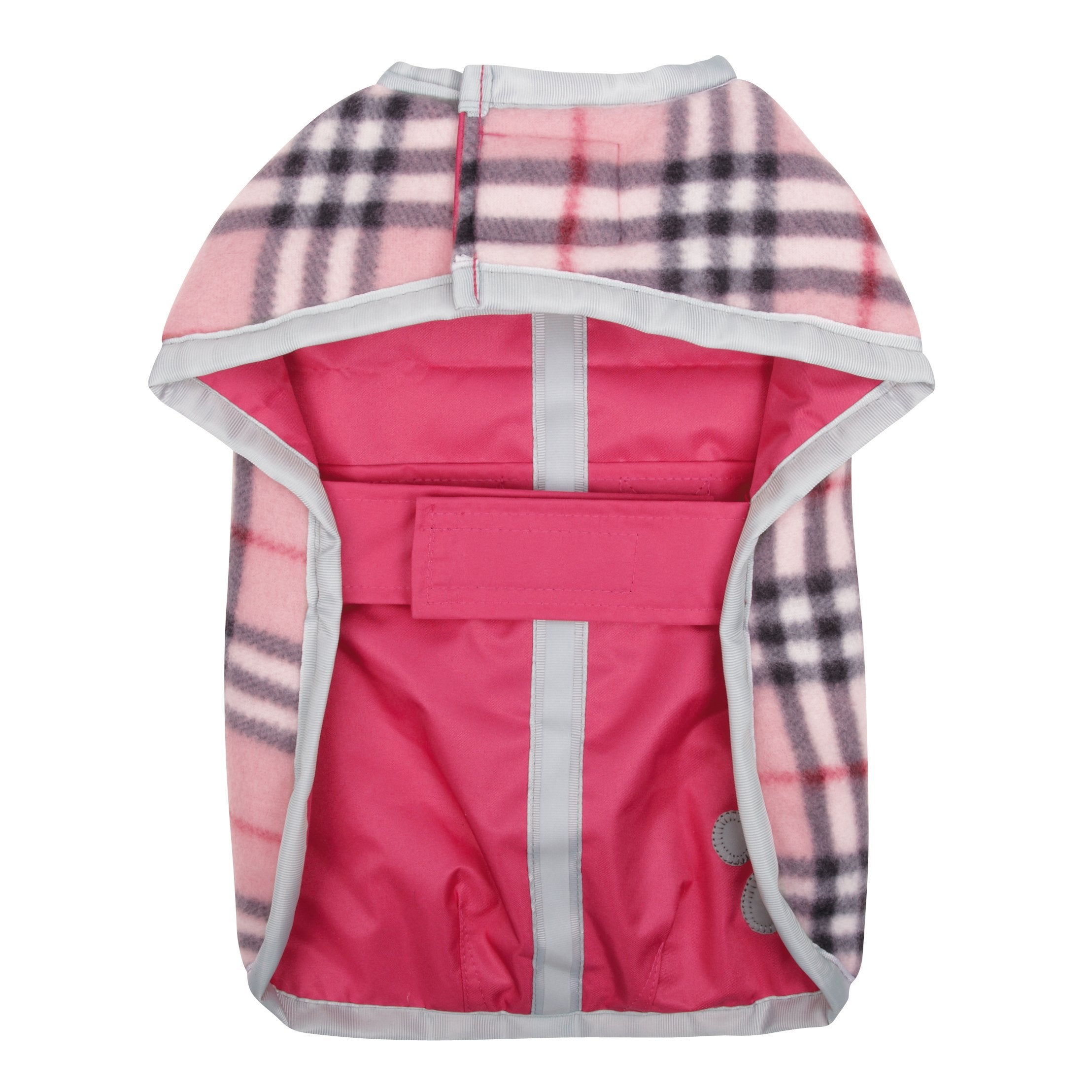 Zack & Zoey NorEaster Blanket Coat, Small/Medium, Pink