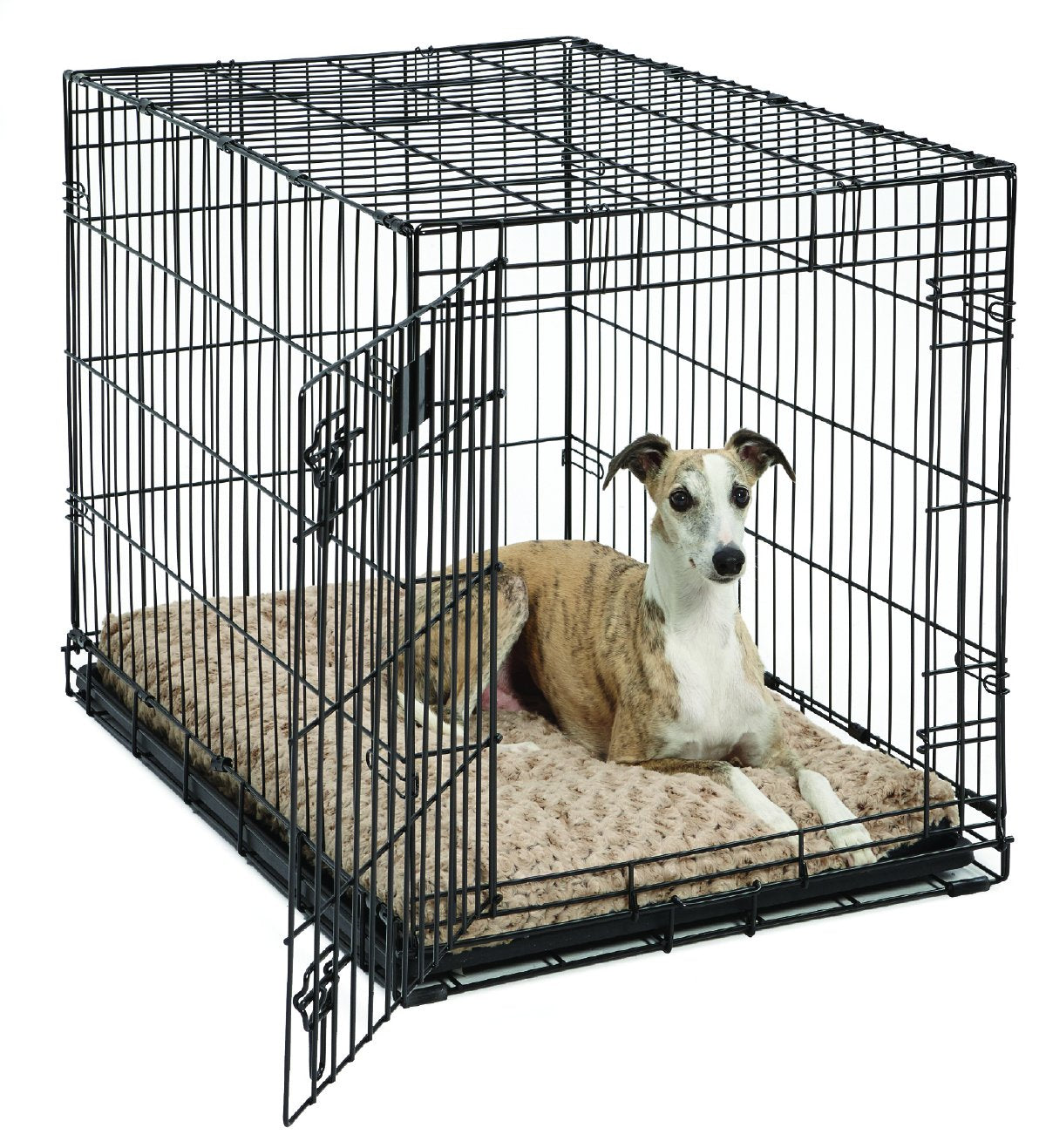 Midwest Homes For Pets Deluxe Dog Beds | Super Plush Dog & Cat Beds Ideal For Dog Crates | Machine Wash & Dryer Friendly, 1-Year