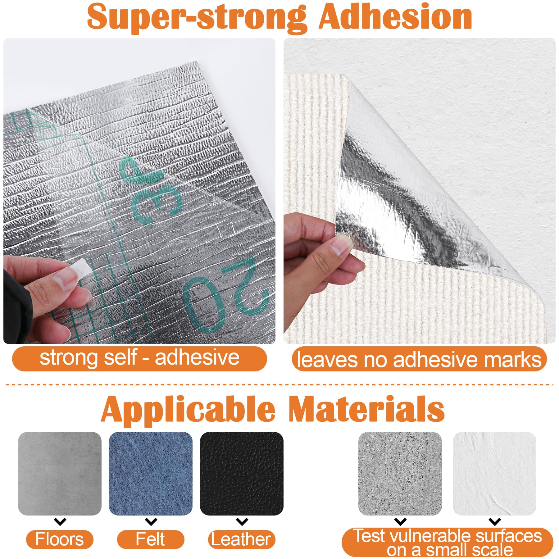 Inchoco Cat Scratch Furniture Protector - 100'' X 15.8'' Trimmable Self-Adhesive Cat Claws Scratching Pads, Diy Climbing Couch P