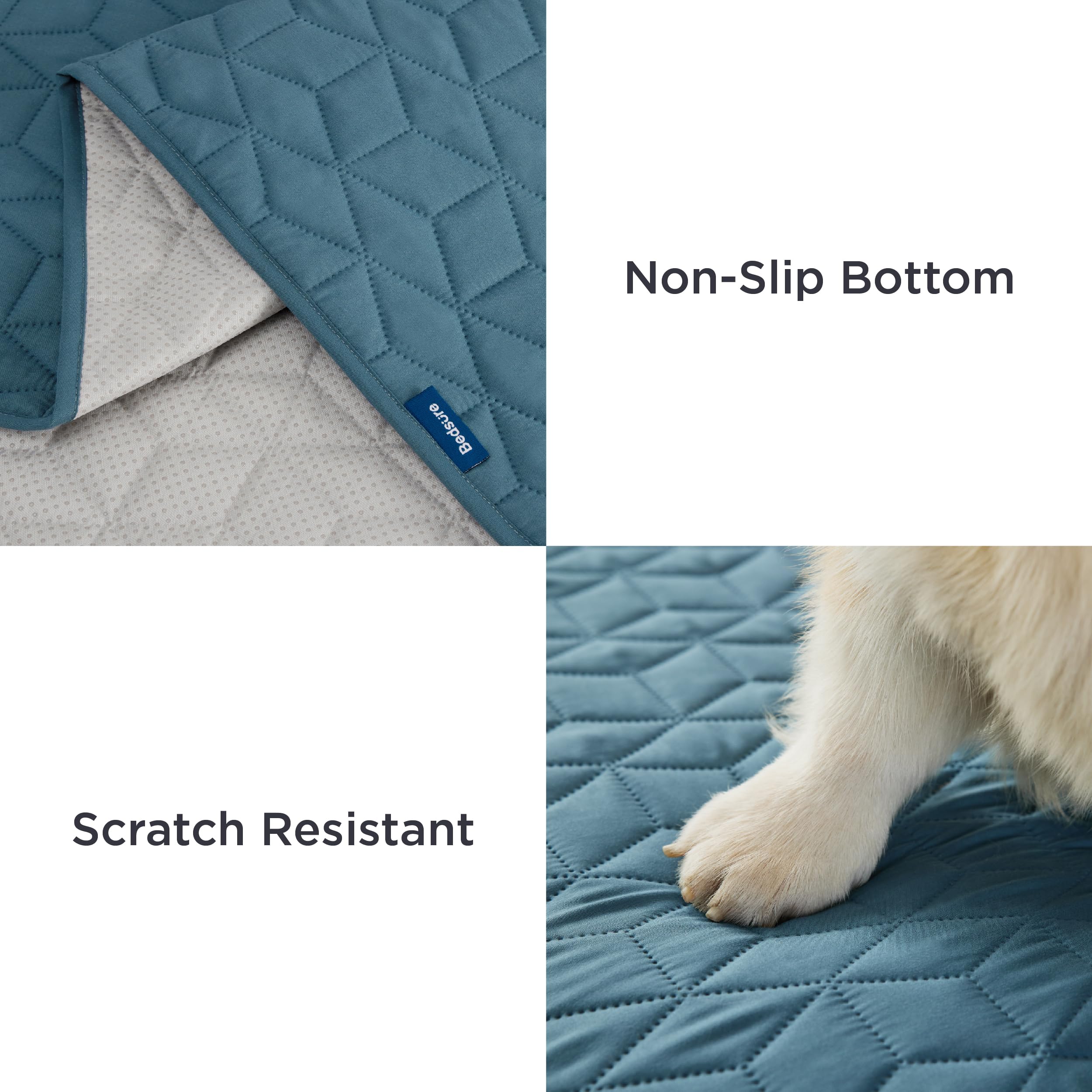 Bedsure 100% Waterproof Couch Cover For Dogs Washable - Non Slip Waterproof Dog Blanket For Couch Sofa, Lightweight Furniture Pr
