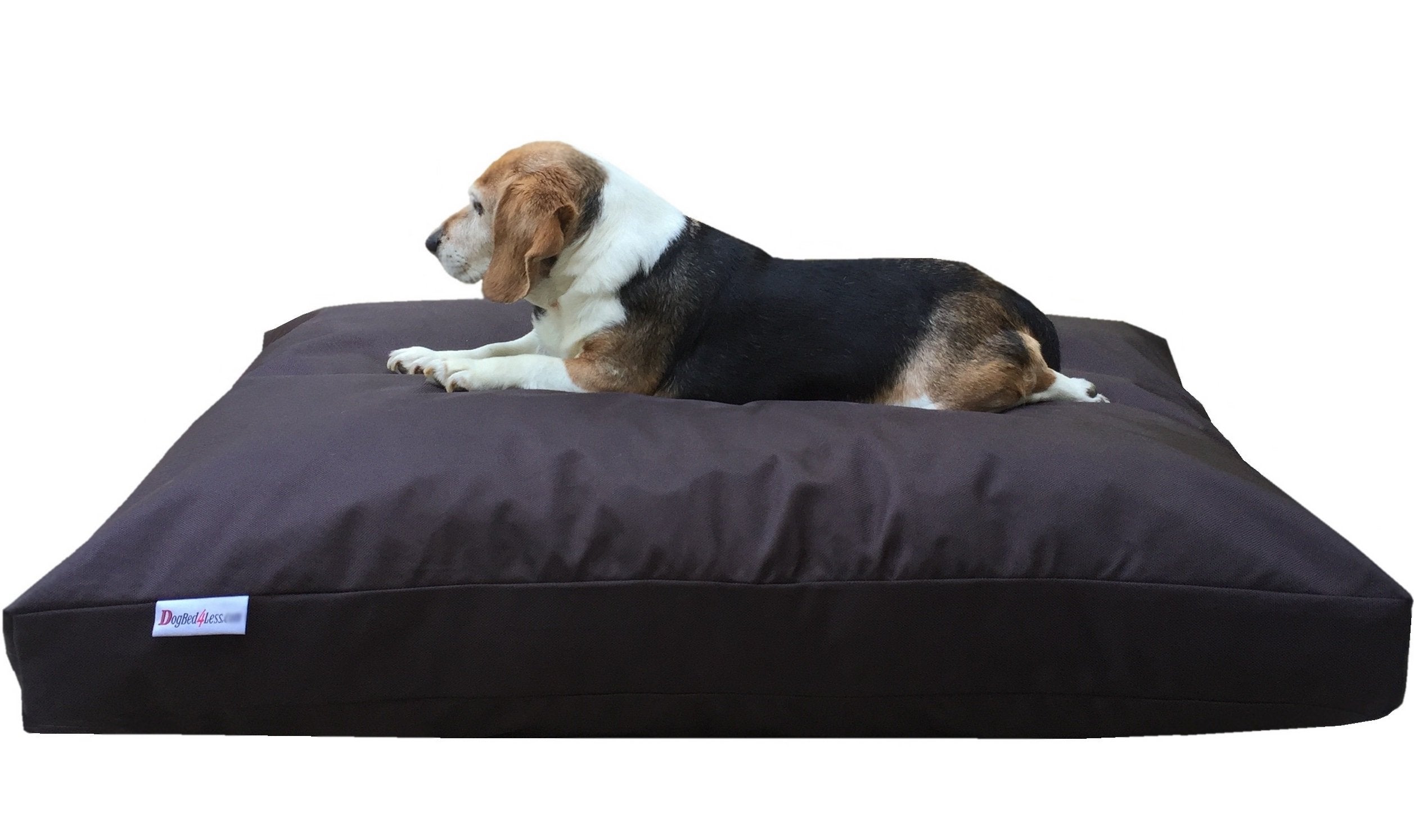 Dogbed4Less Large Memory Foam Dog Bed Pillow With Orthopedic Comfort, Waterproof Liner And Heavy Duty 1680 Nylon Cover 41X27 Inc