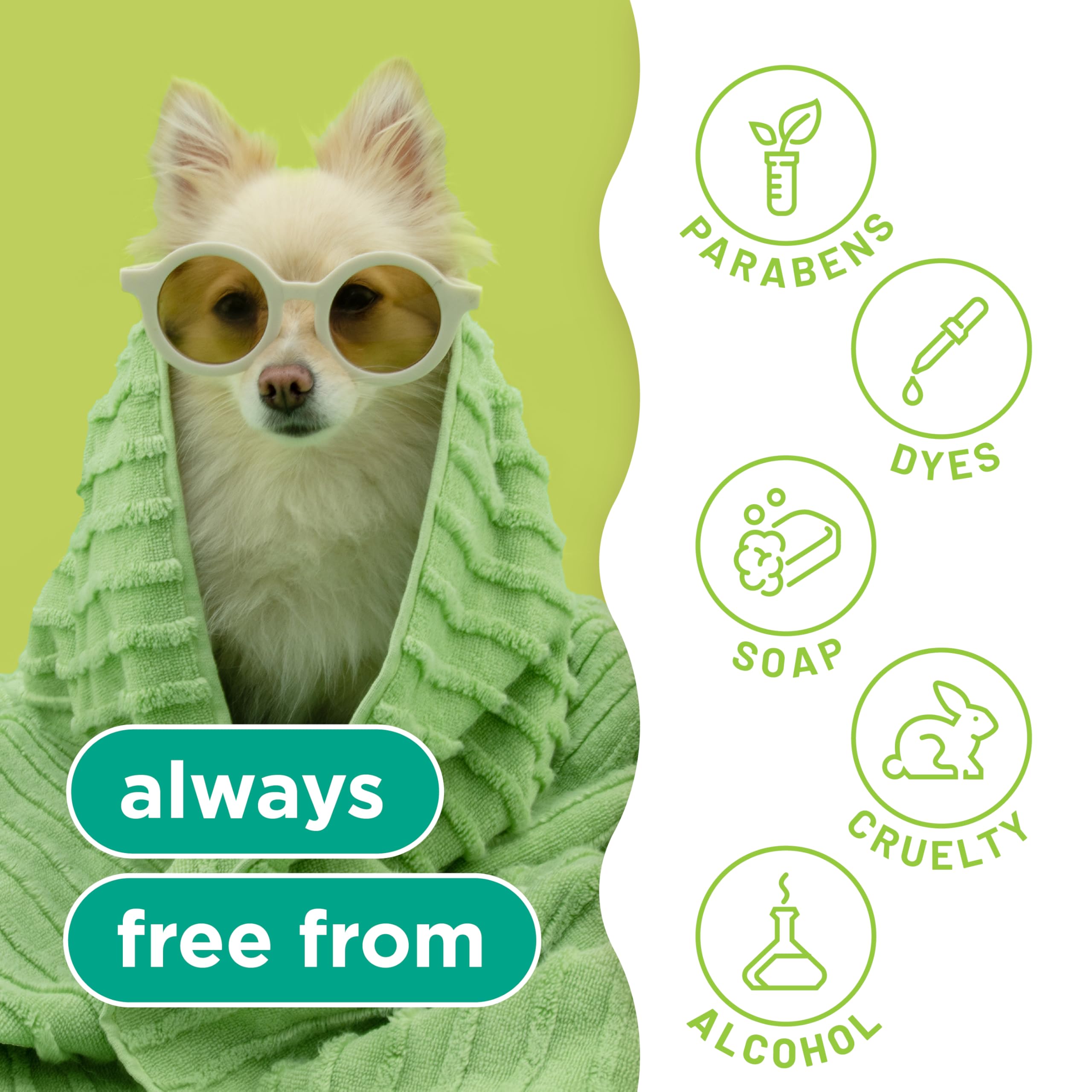 TropiClean Oatmeal Dog Shampoo for Itchy Skin Relief, Professional Dog Shampoo, Soothing Medicated Itch Relief, Puppy Safe, Made