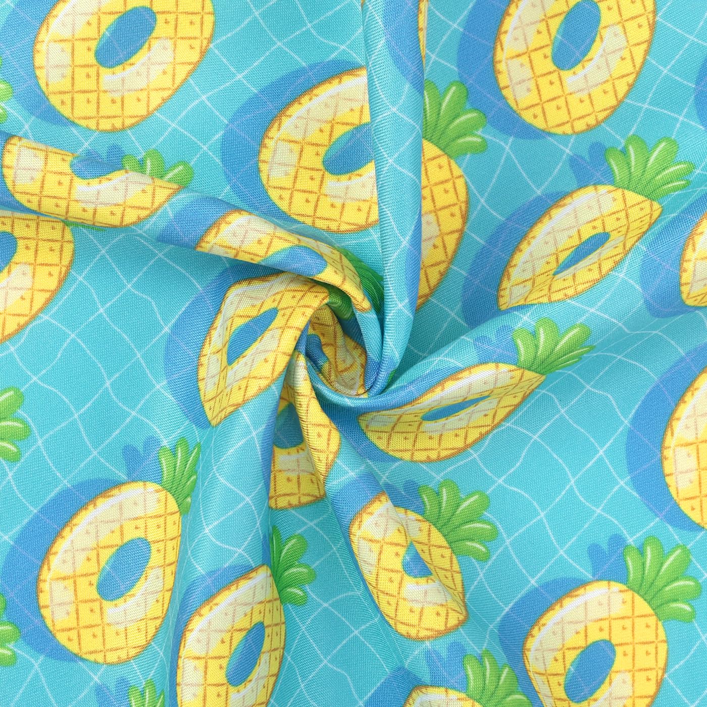 Hde Dog Swim Trunks Hawaiian Board Shorts Beach Pool Swimsuit For Xs To Xxl Dogs Pineapple Floats - Xs