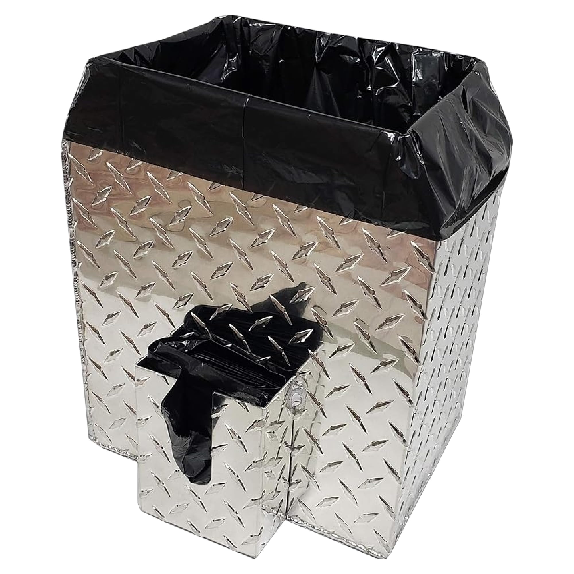 Activedogs Dog Poop Bucket Pet Waste Container - Heavy Duty Dog Poop Trash Can Outside Disposal Pail - A Rust-Resistant, Alumini