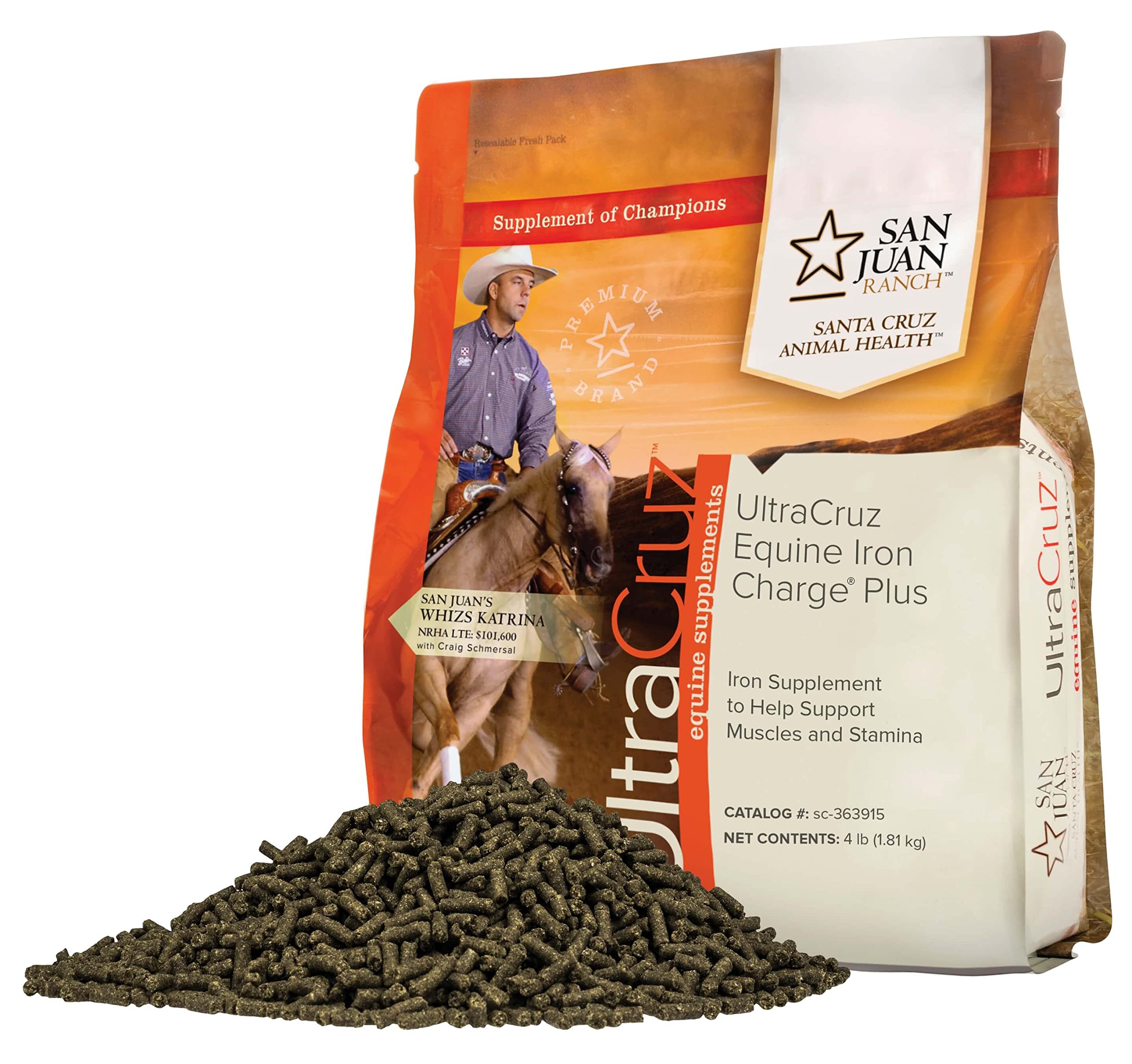 UltraCruz Equine Iron Charge Plus, 4 lb