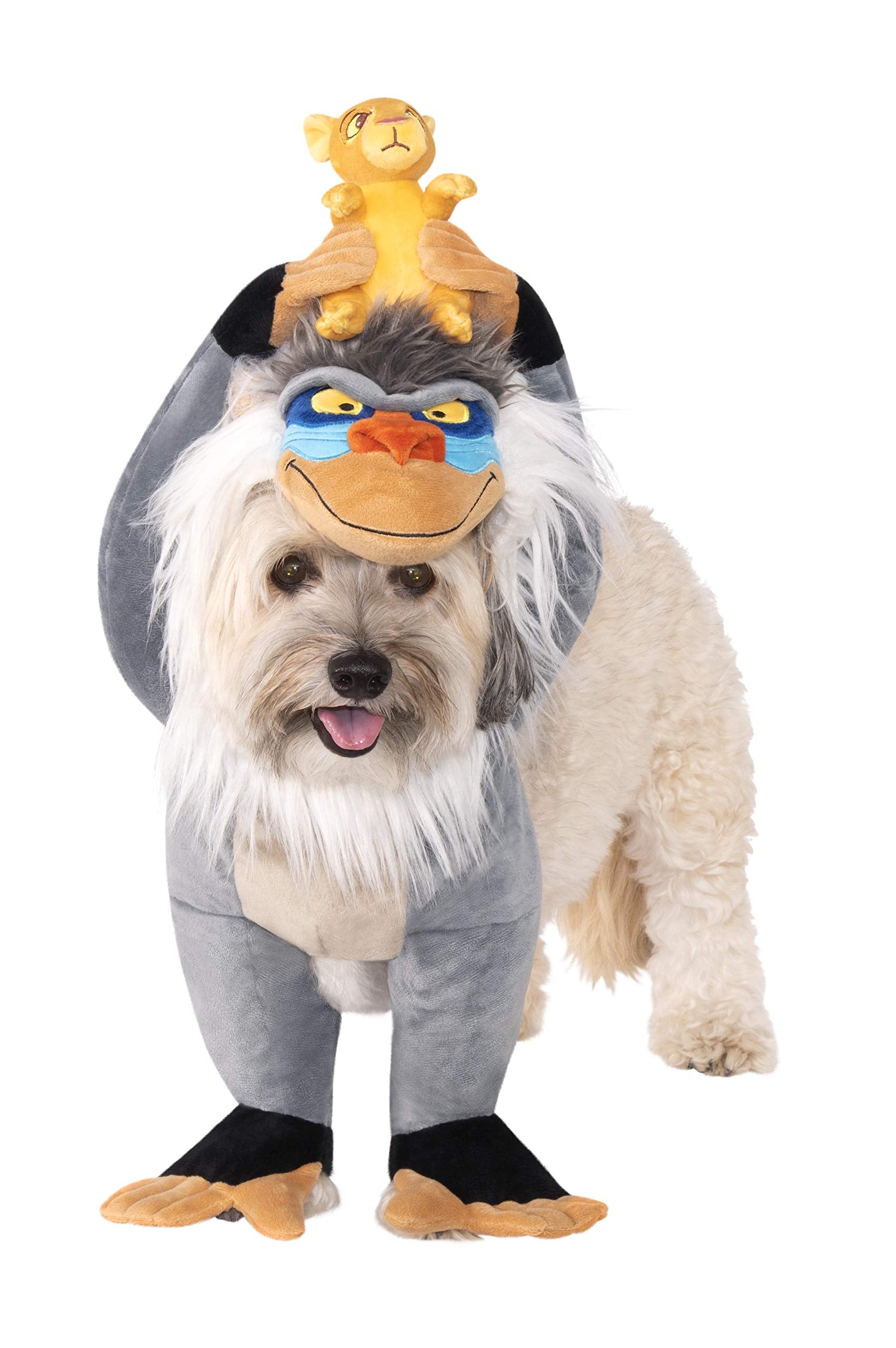 Rubie'S Disney The Lion King Rafiki & Simba Pet Costume, Medium