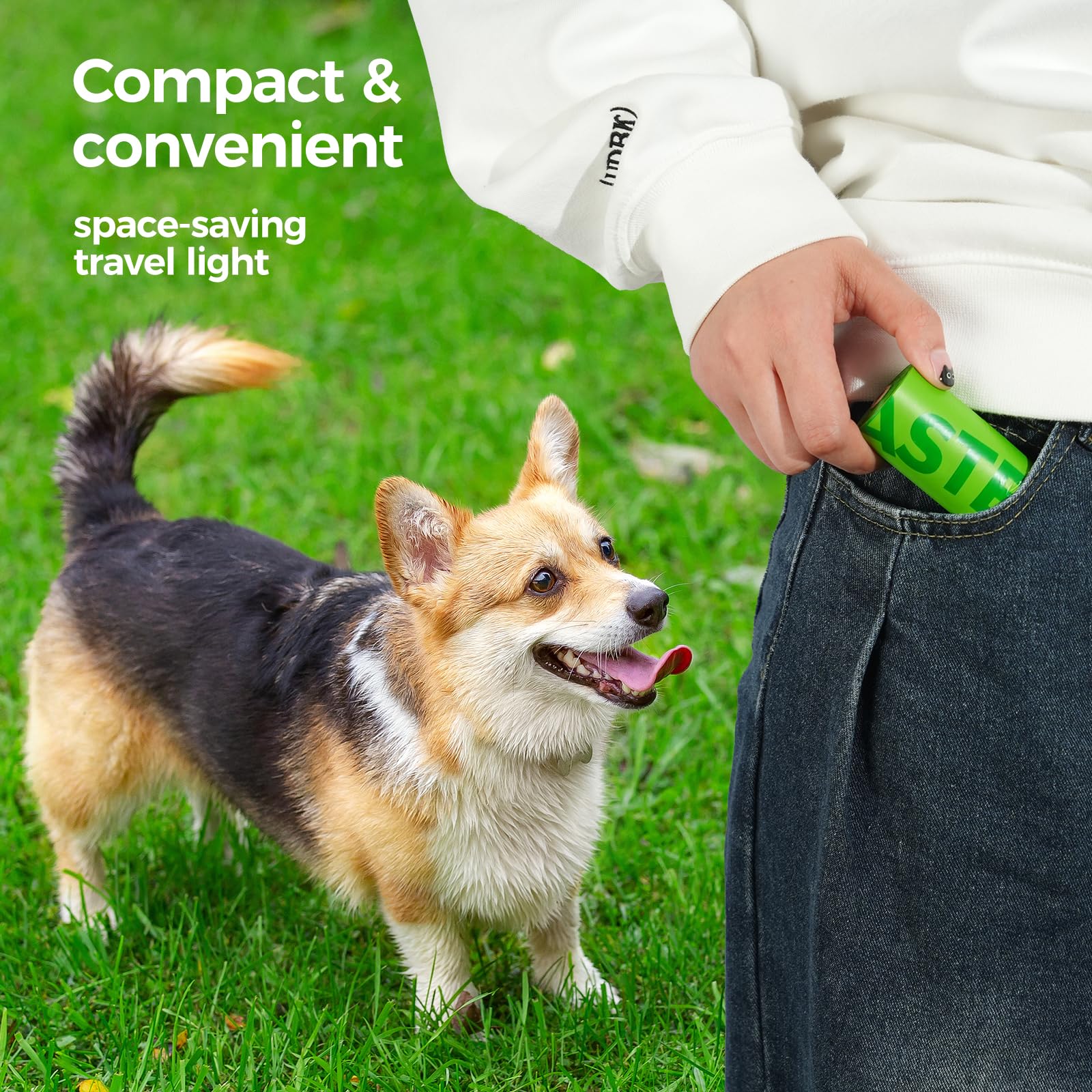 Compostable Poop Bags For Dogs Extra 20% Thicker Biodegradable Dog Poop Bags Rolls Leak-Proof,Lavender Scented Pet Waste Bags Ma