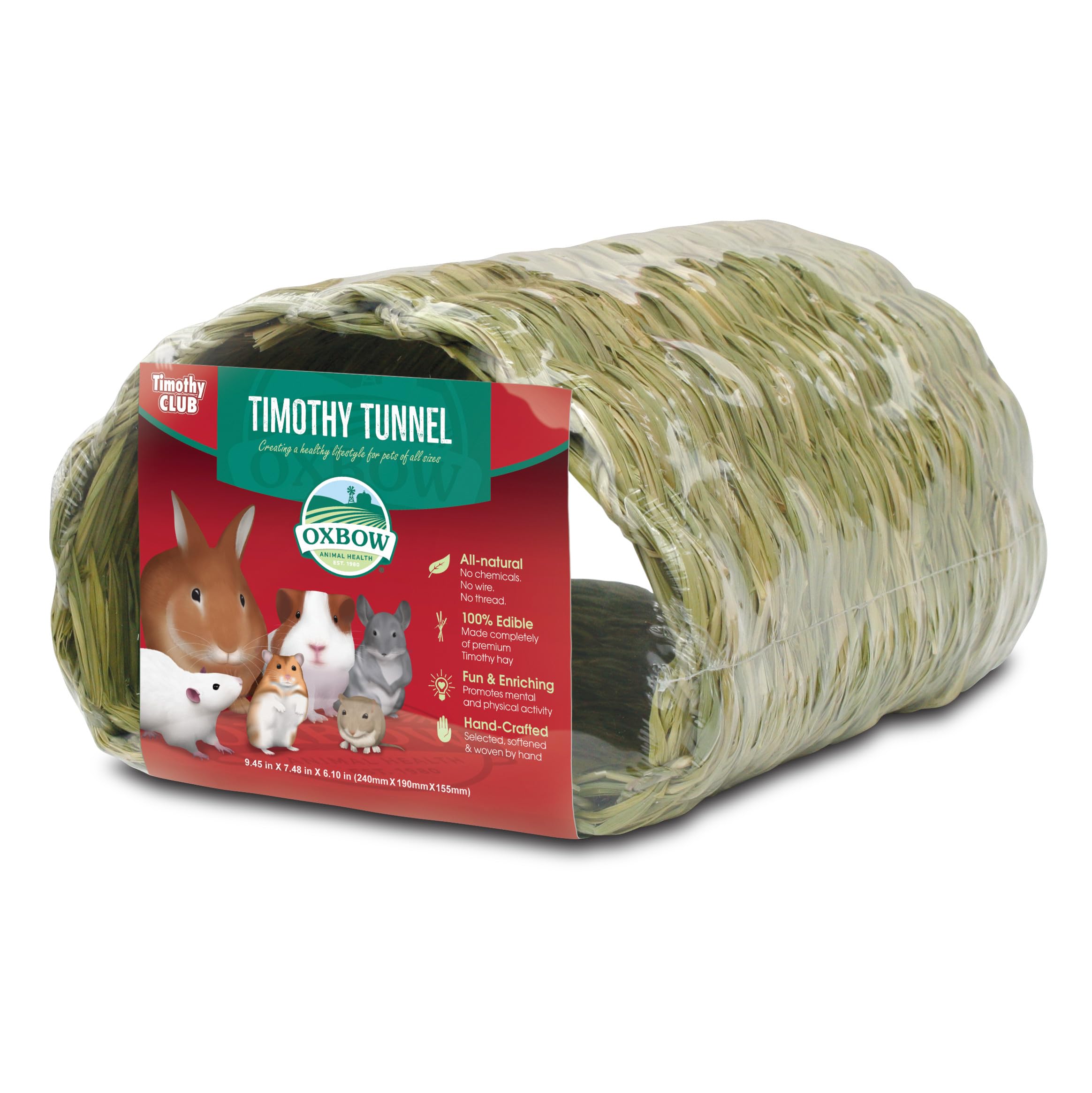 Oxbow Animal Health Timothy Hay Tunnel
