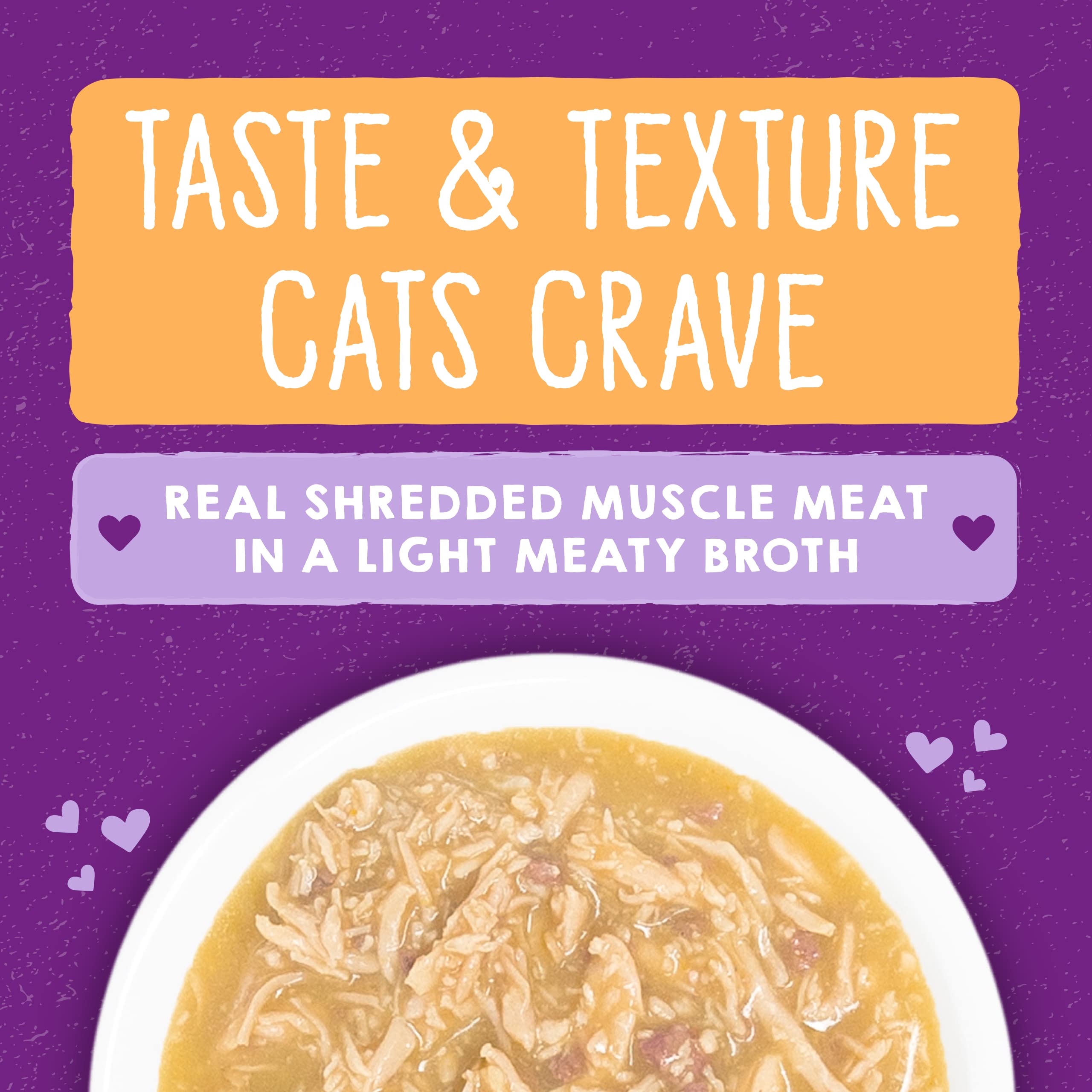 Stella & Chewy s Carnivore Cravings Savory Shreds - Wet Cat Food - High-Moisture Formula with Premium Cage-Free Chicken & Grass