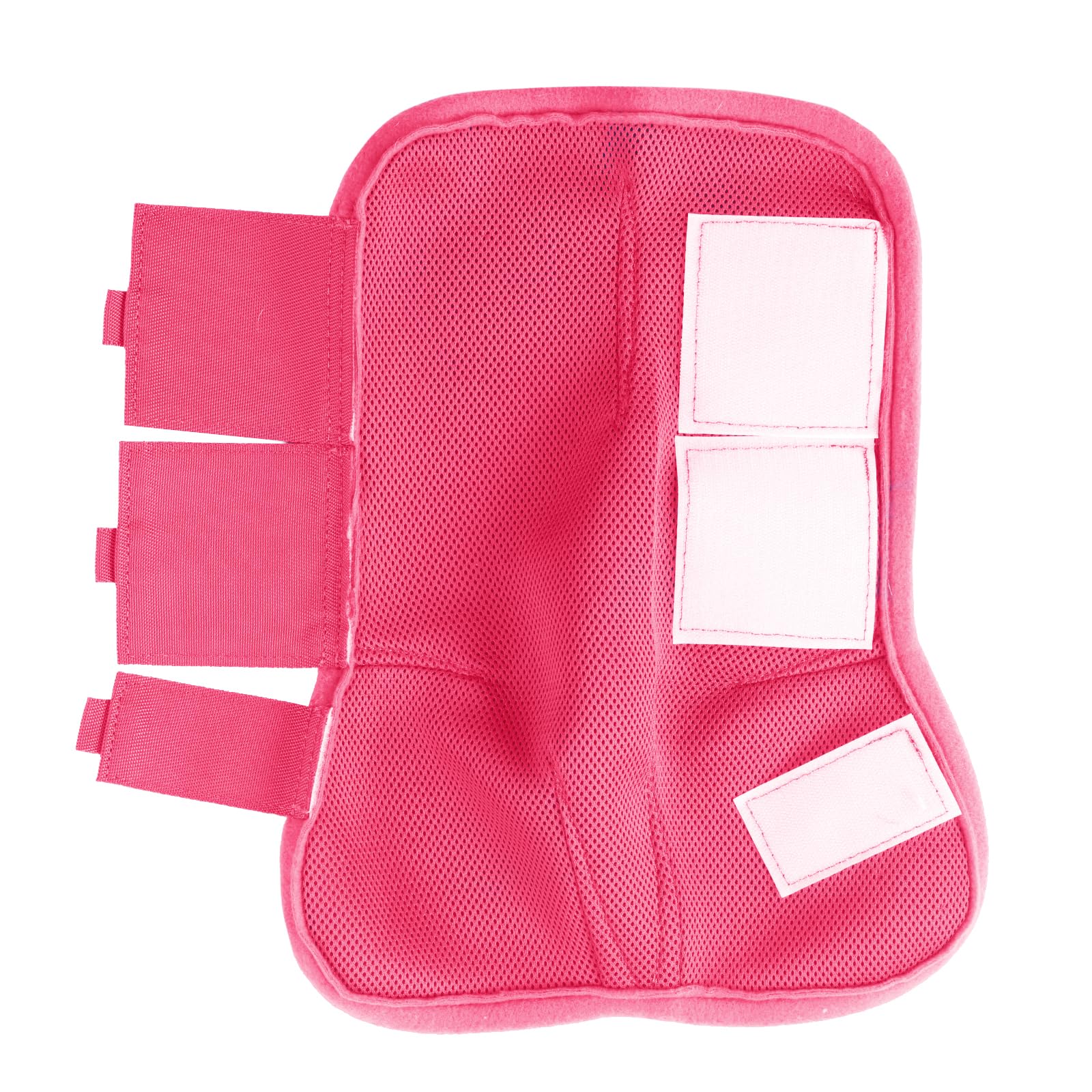 Gallopoff Fly Boots For Horses Set Of 4, Non-Slip Horse Fly Boots, Comfy Airflow Mesh, No More Stomping & Horsefly Nuisance Pink