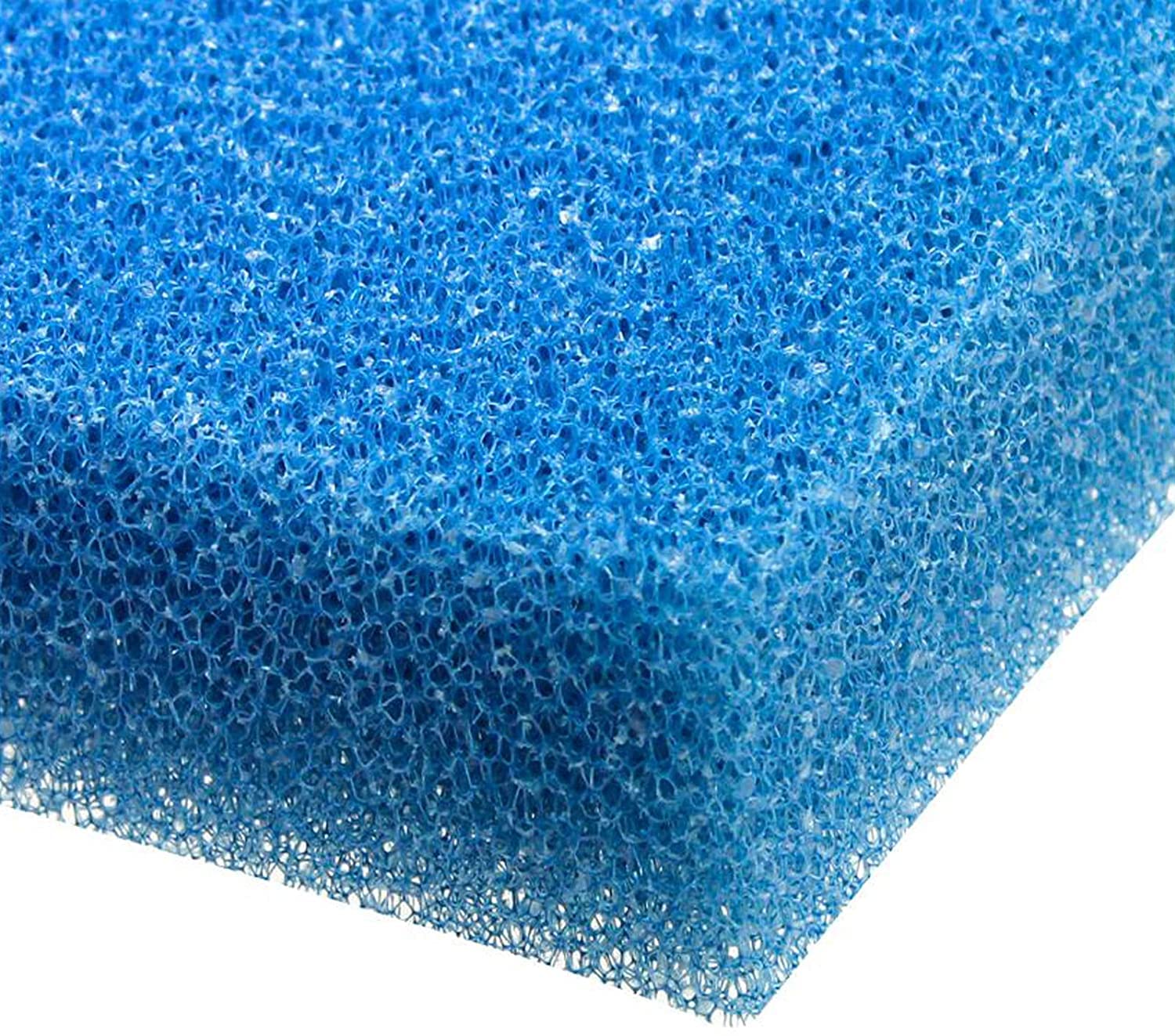 Viaaqua Aquarium Bio Sponge Filter Media Pad, 23.6' X 17' X 2', Open Cell Foam Cut-To-Fit Matten Filter Fish Tank Sump Divider